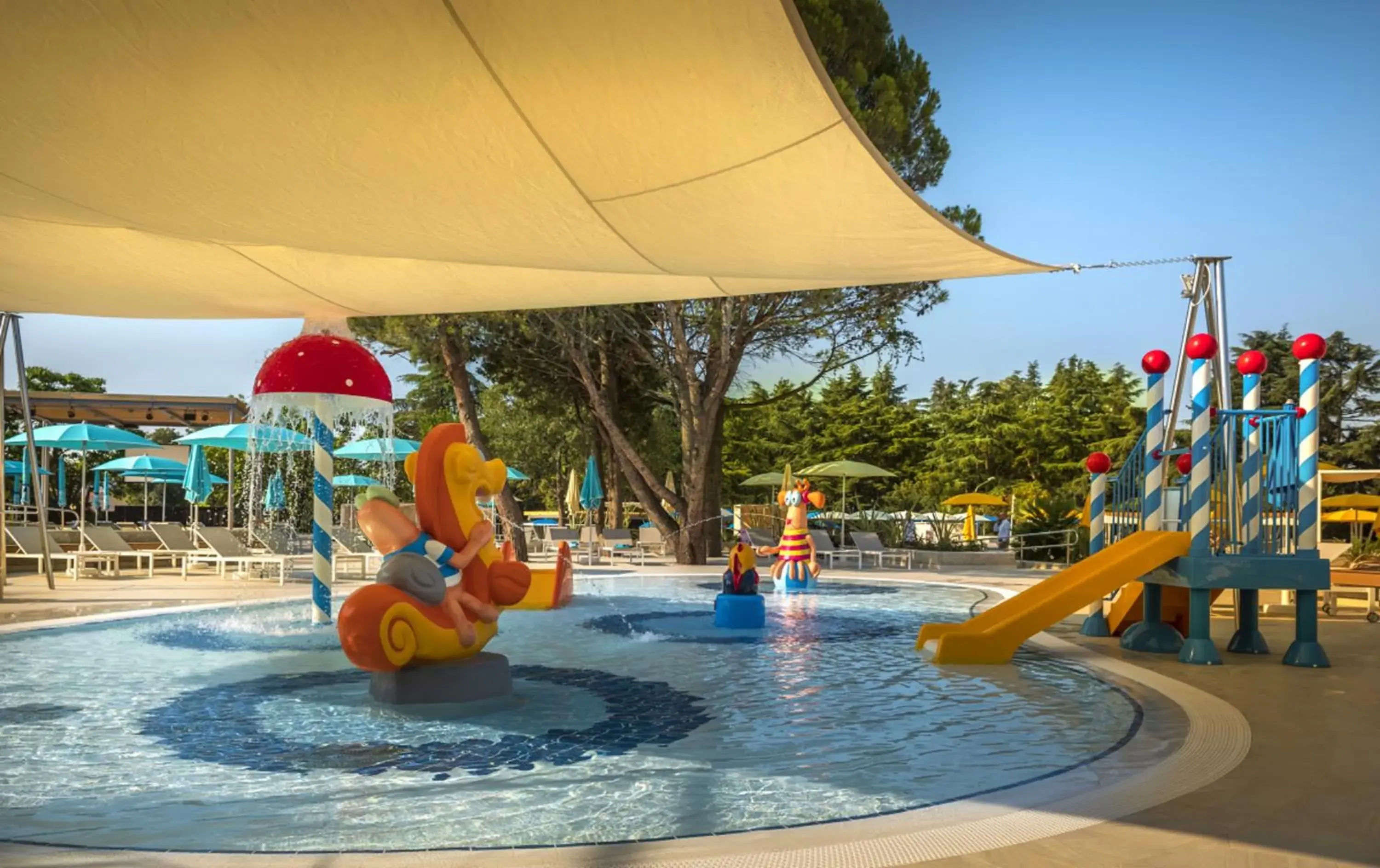 Swimming pool, Water Park in Valamar Parentino Hotel - ex Zagreb