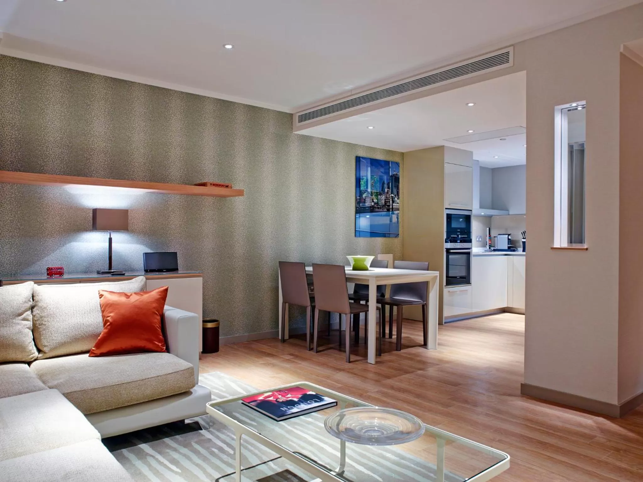 Living room in Cheval Three Quays at The Tower of London