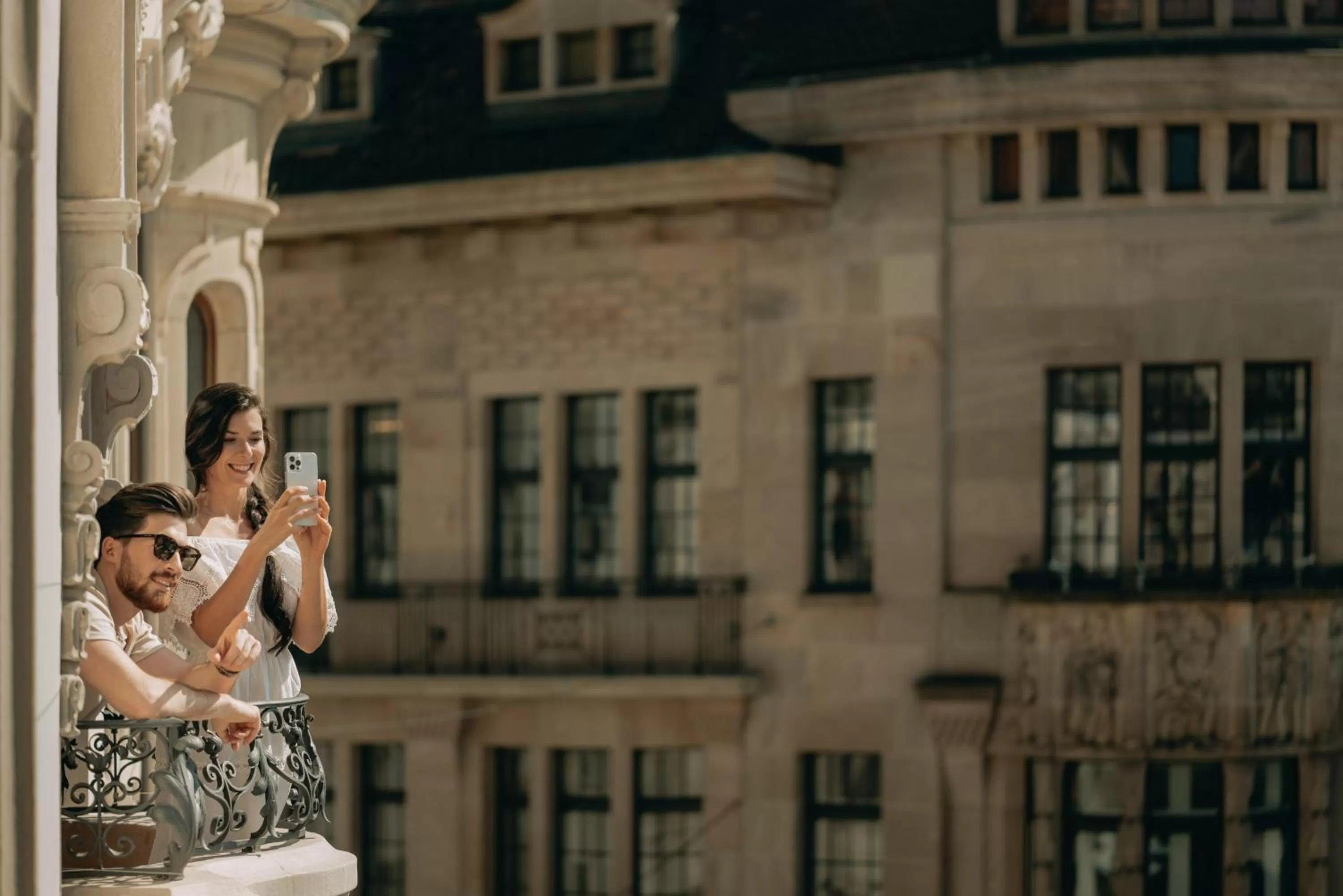 Balcony/Terrace in Hotel Märthof Basel