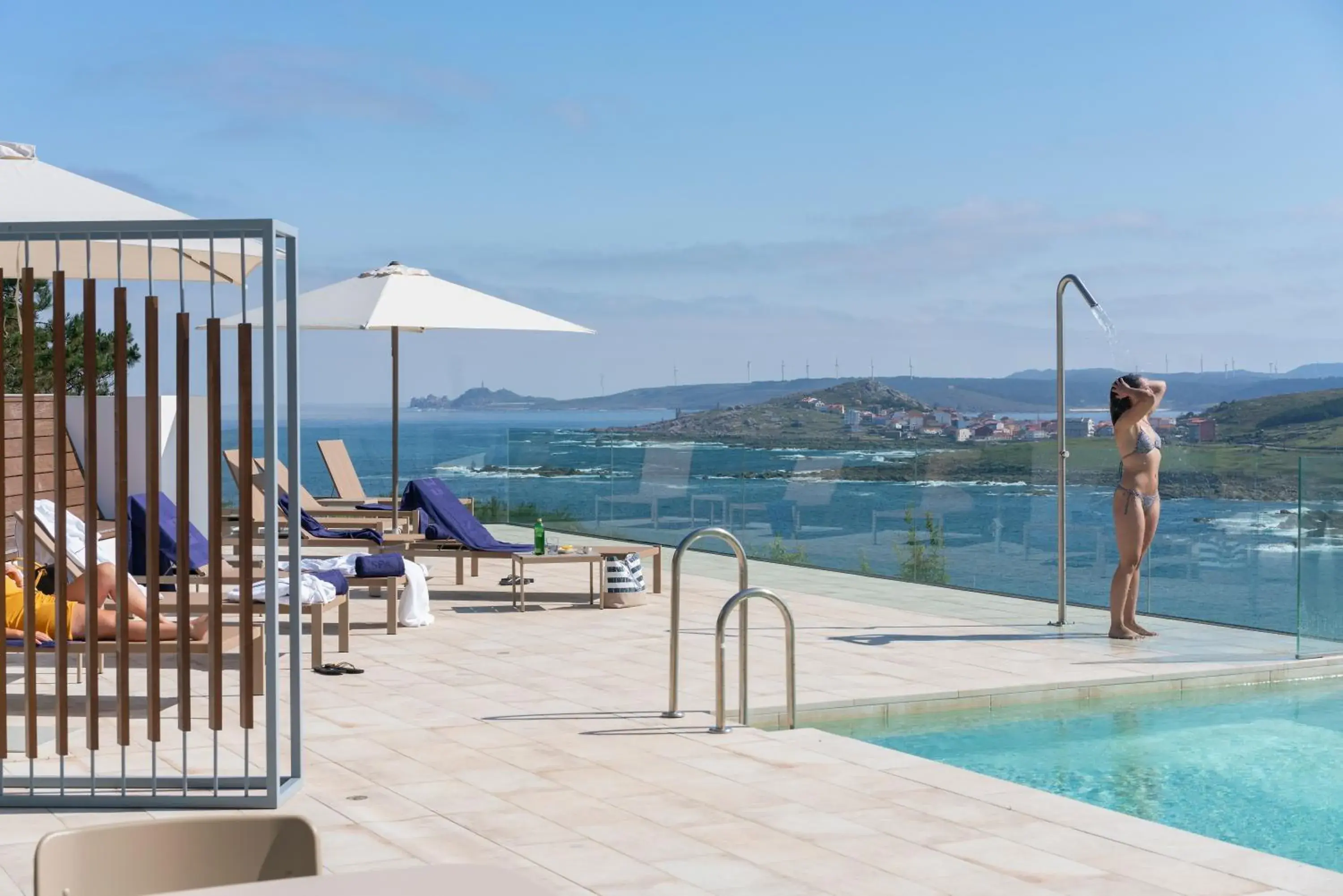 Swimming pool in Parador Costa da Morte Swimming pool in Parador Costa da Morte