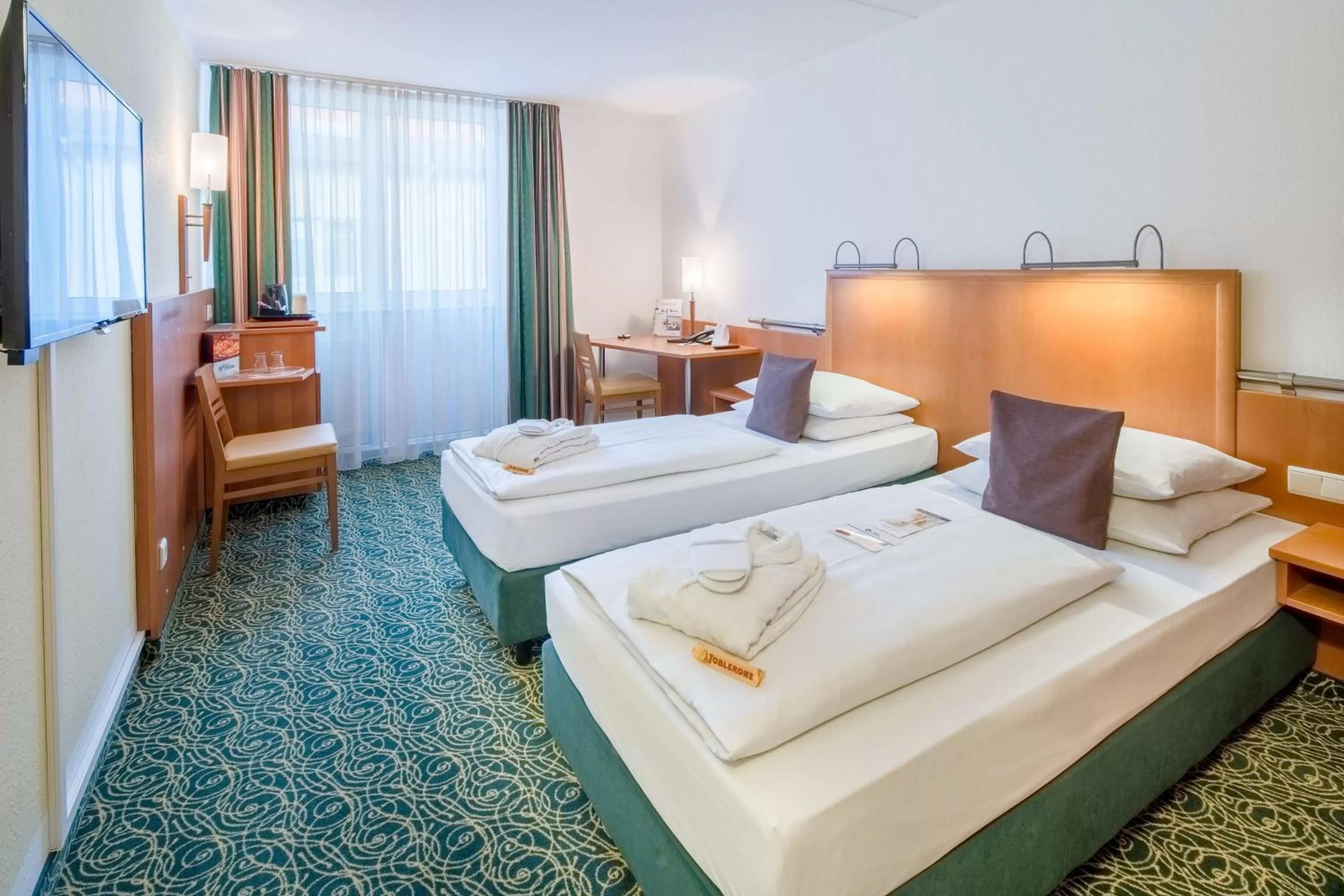 Standard Twin Room in Best Western Hotel München Airport