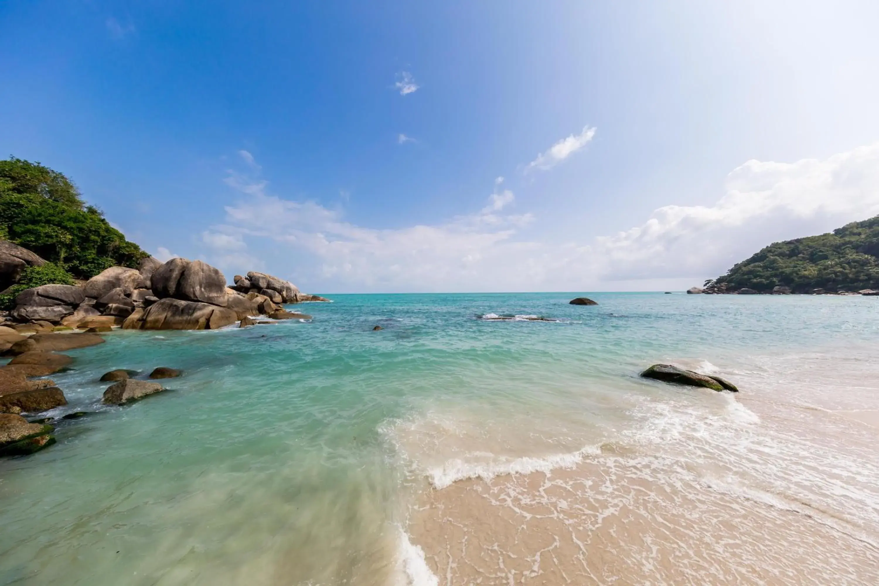 Natural landscape, Beach in Crystal Bay Beach Resort