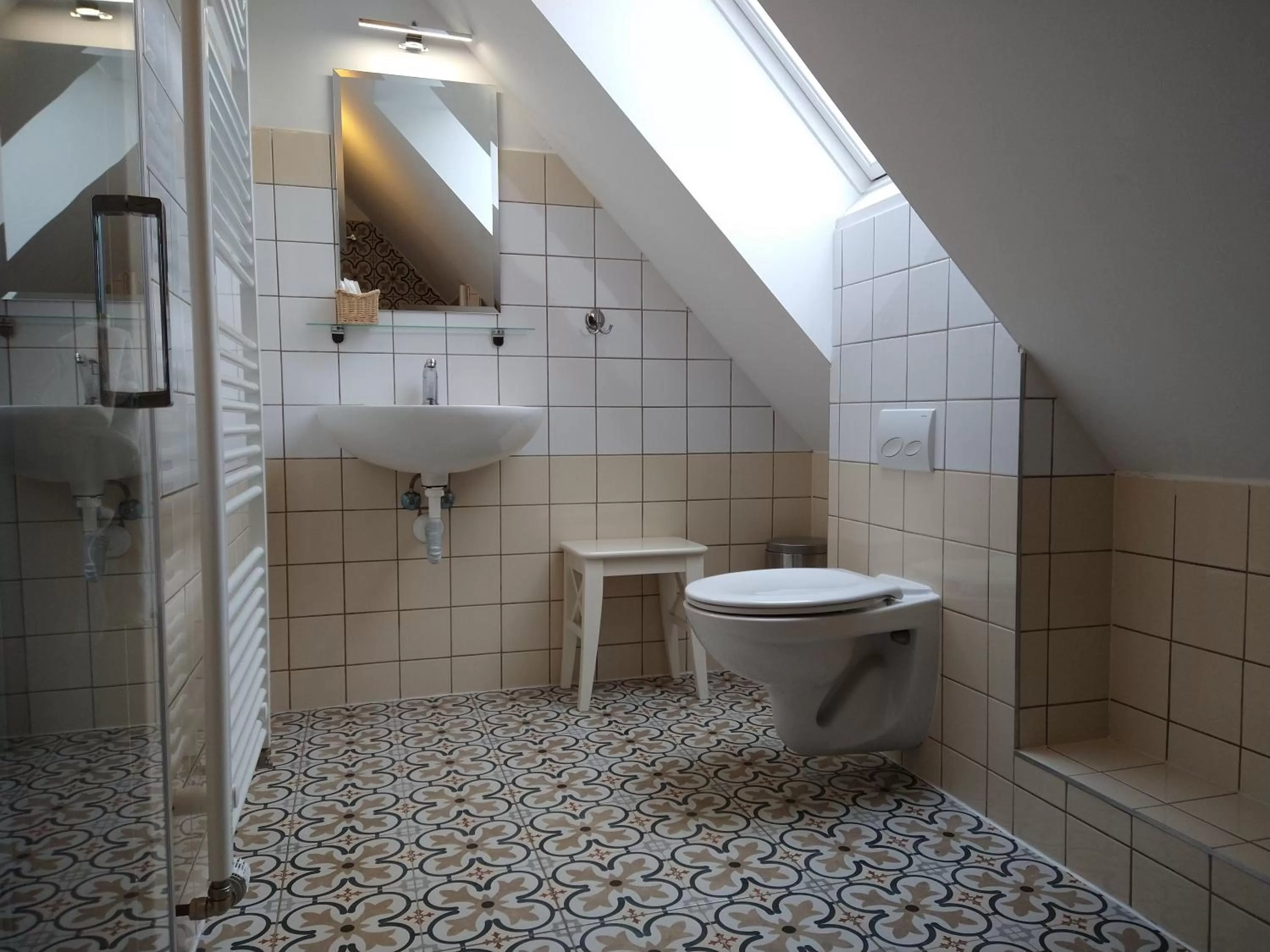 Toilet in Apartmány Malý mnich