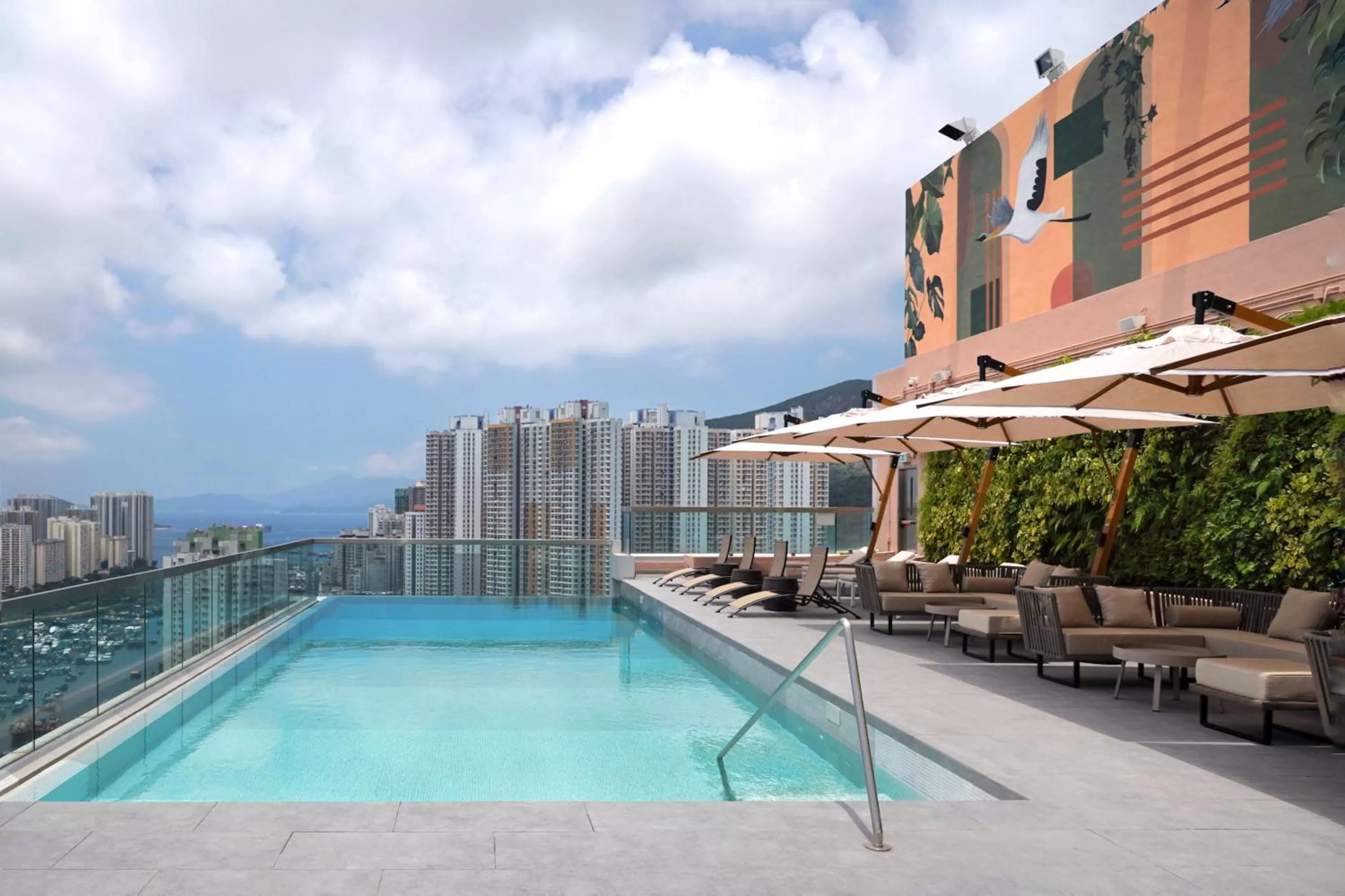 Swimming pool in the Arca