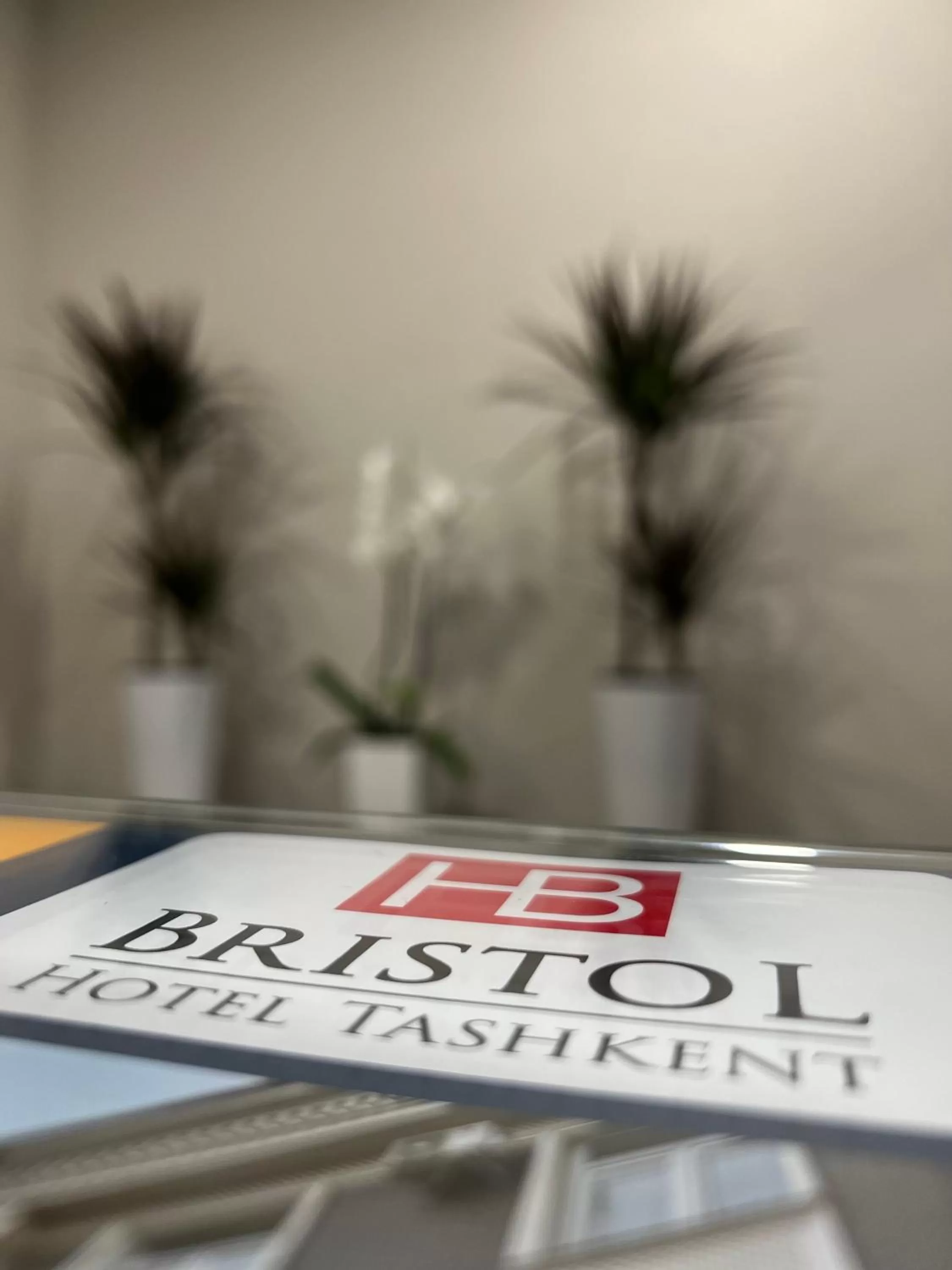 Logo/Certificate/Sign in Bristol Hotel Tashkent