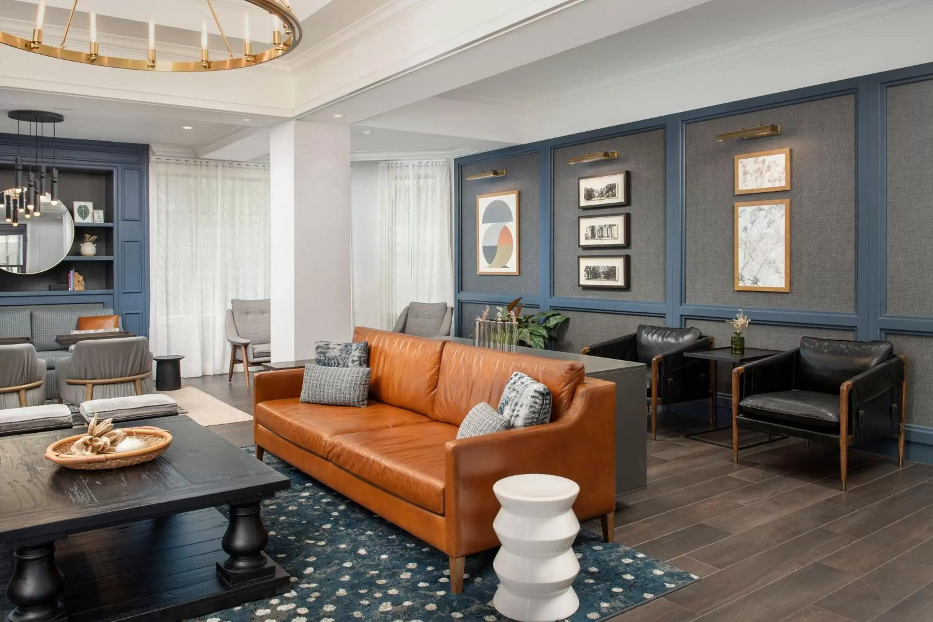 Lobby or reception, Seating Area in Courtyard by Marriott Savannah Downtown - Historic District