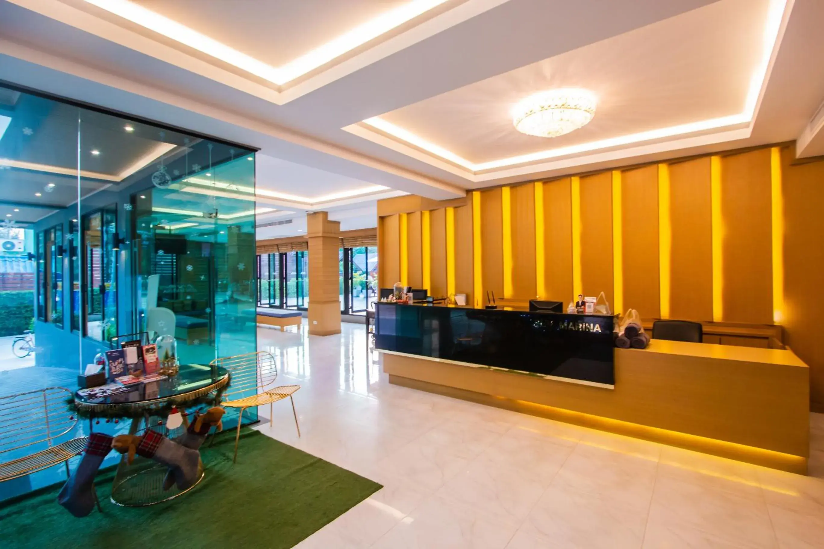 Lobby or reception in Sun Marina Cha-Am Lobby or reception in Sun Marina Cha-Am