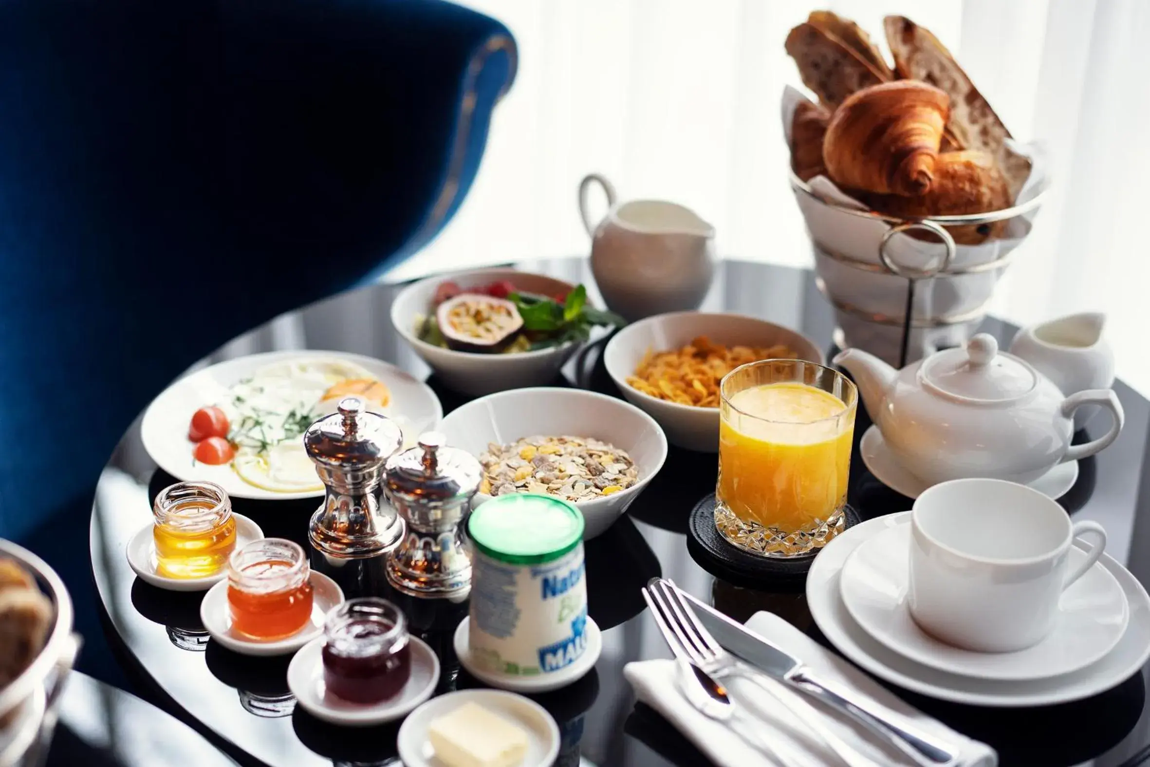 Breakfast in Maison Proust, Hotel & Spa La Mer