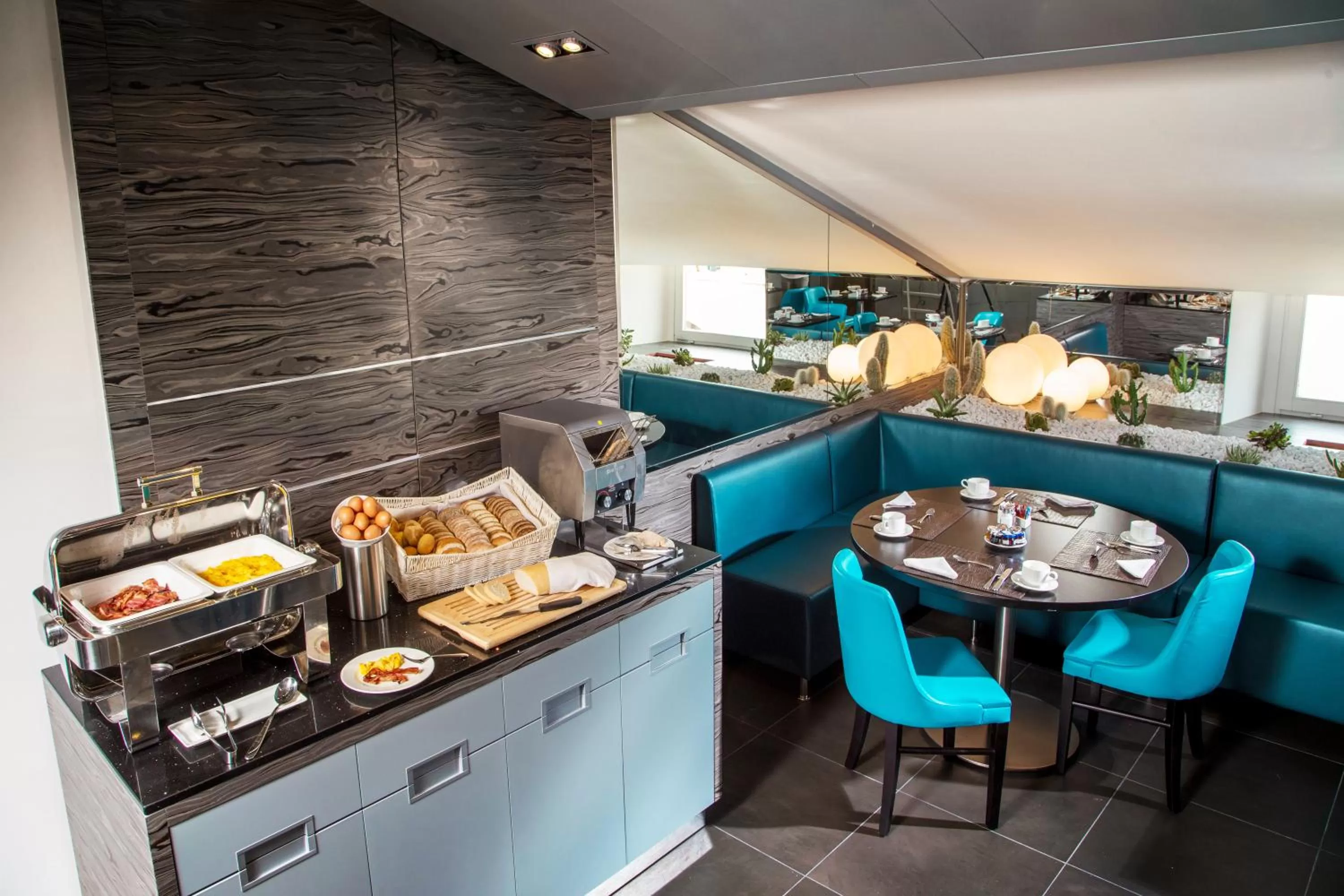 Restaurant/places to eat in Gioberti Art Hotel