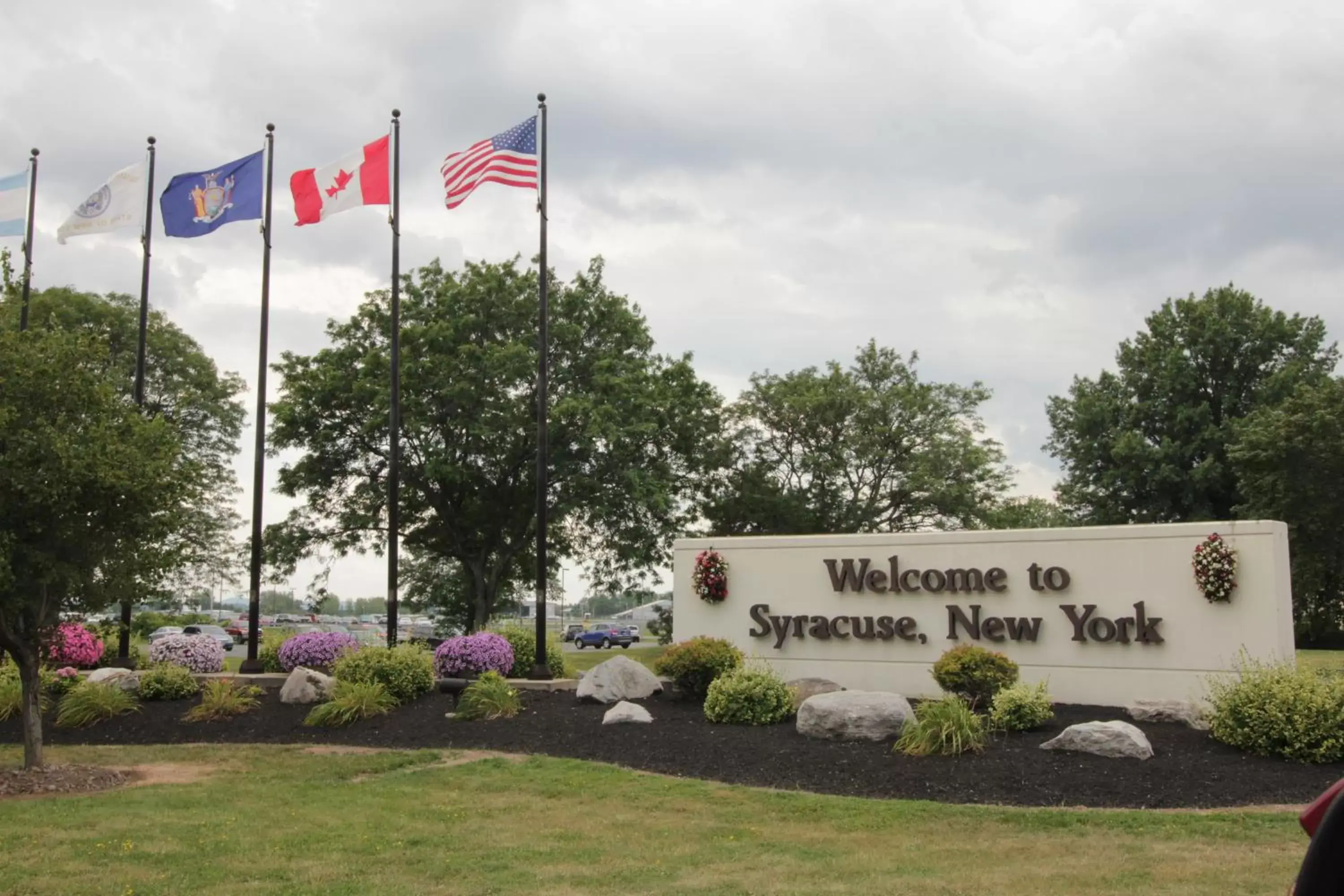 Lobby or reception, Property Logo/Sign in Candlewood Suites Syracuse-Airport