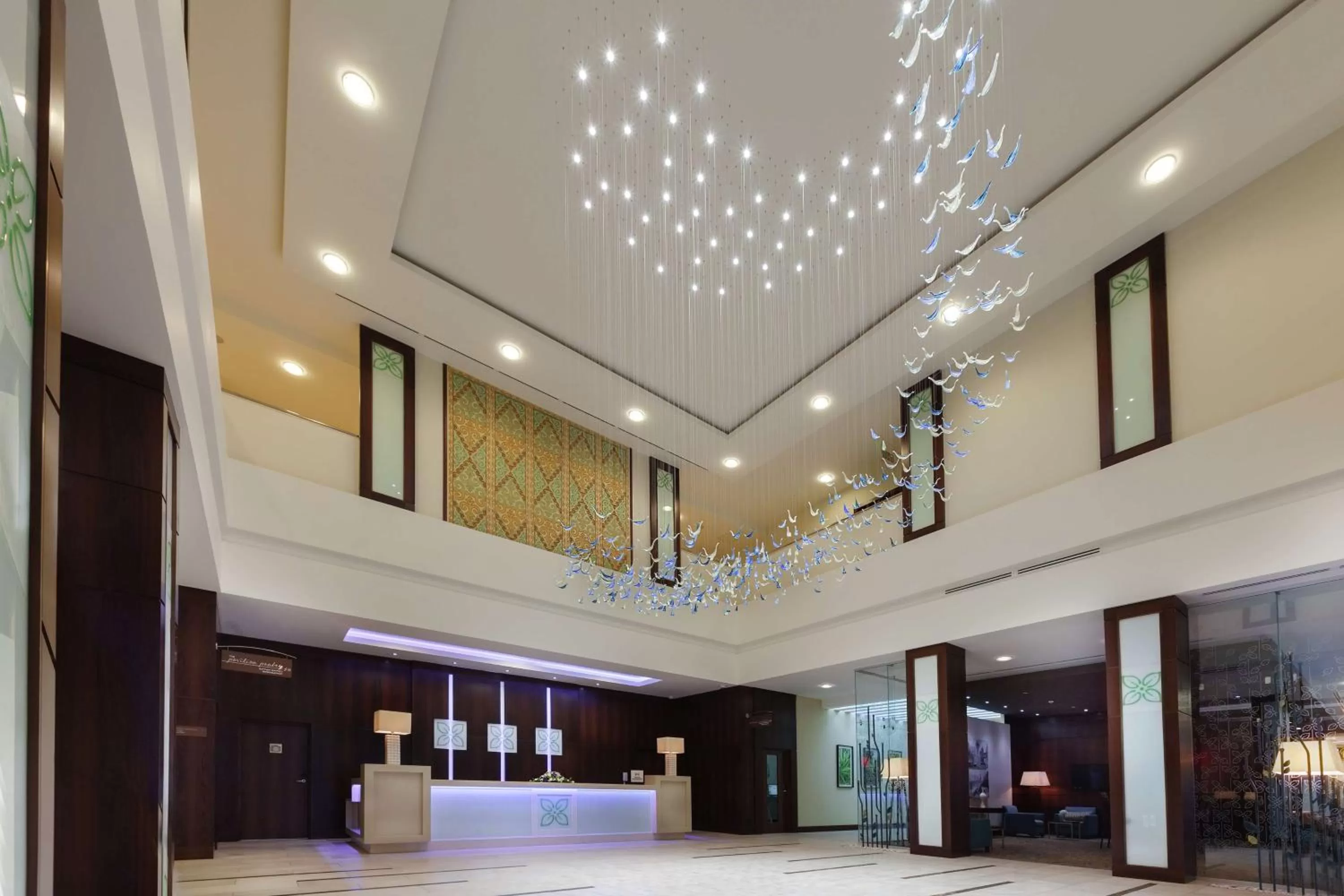 Lobby or reception in Hilton Garden Inn Astana