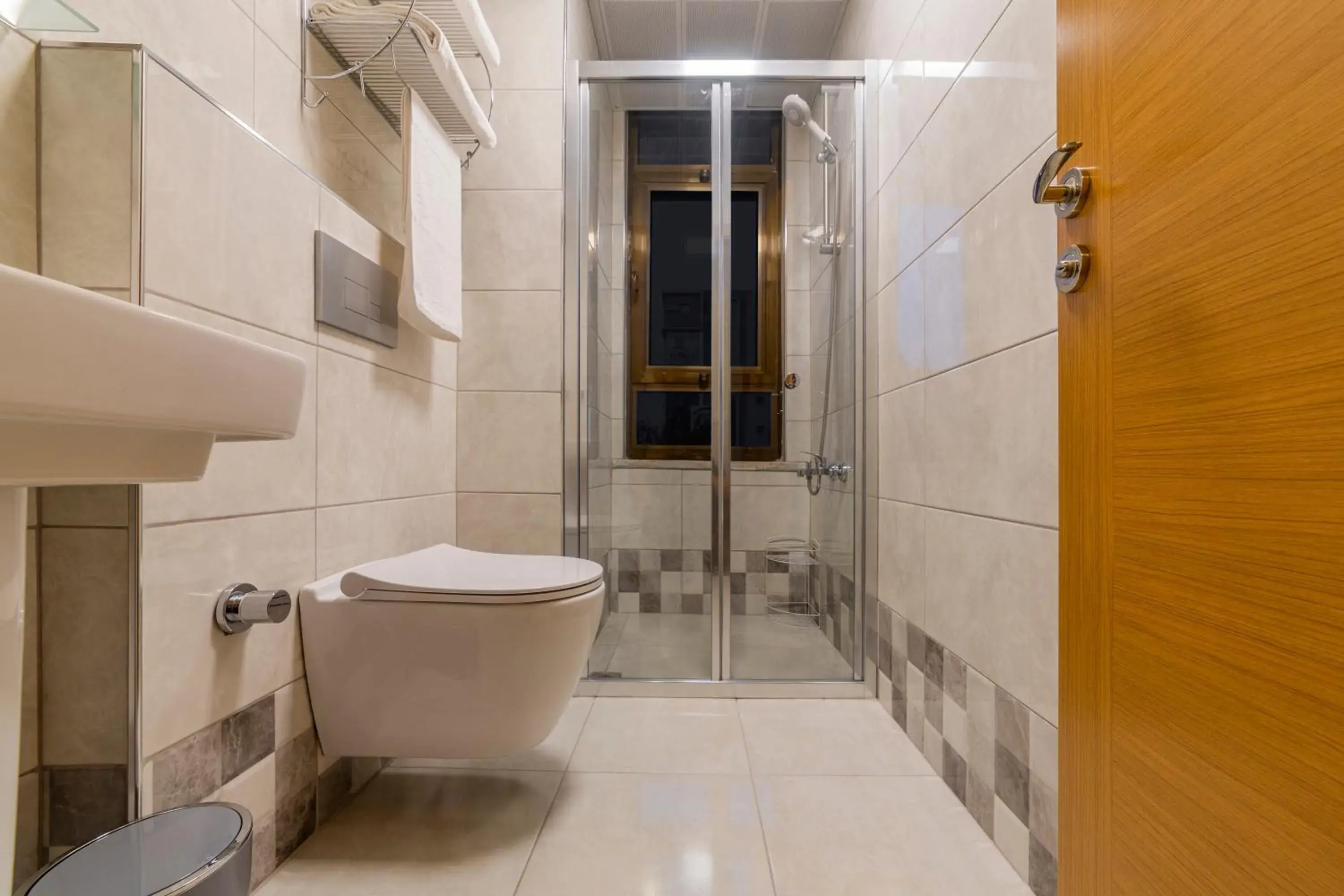 Shower, Bathroom in Antalya Business Hotel