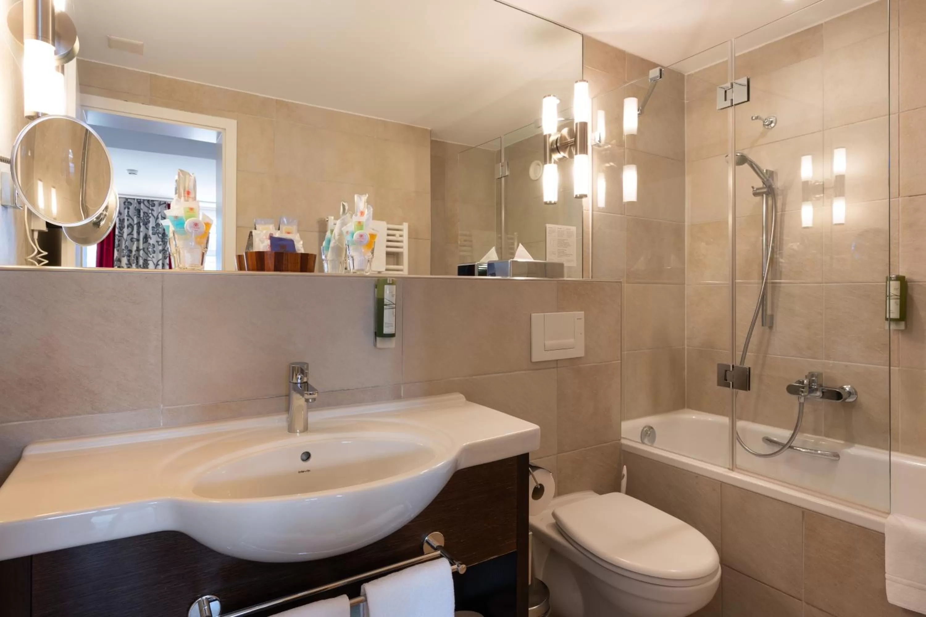 Toilet in Hotel Krebs Interlaken