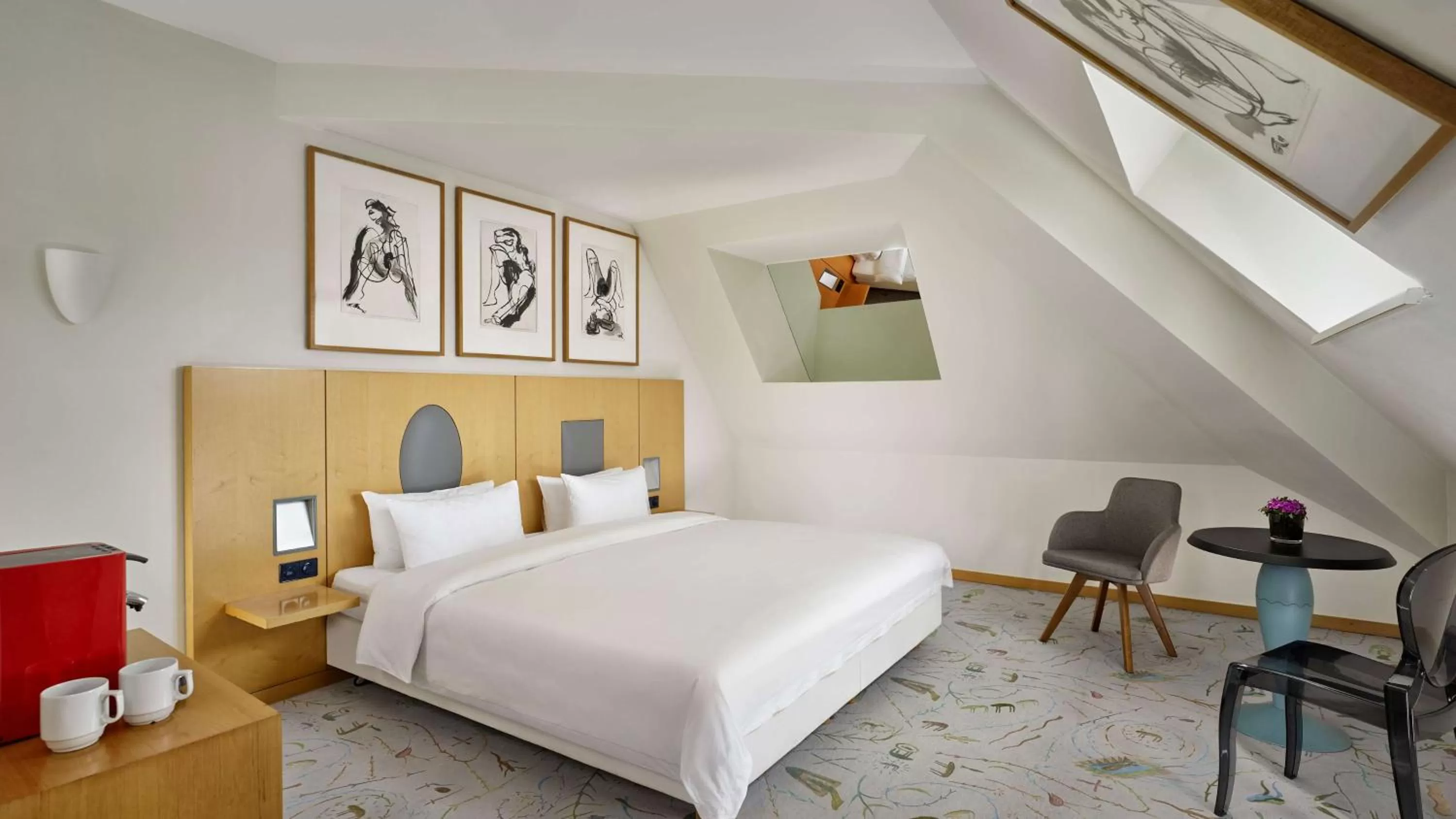 Executive Double Room with Courtyard View in Radisson RED Berlin Kudamm