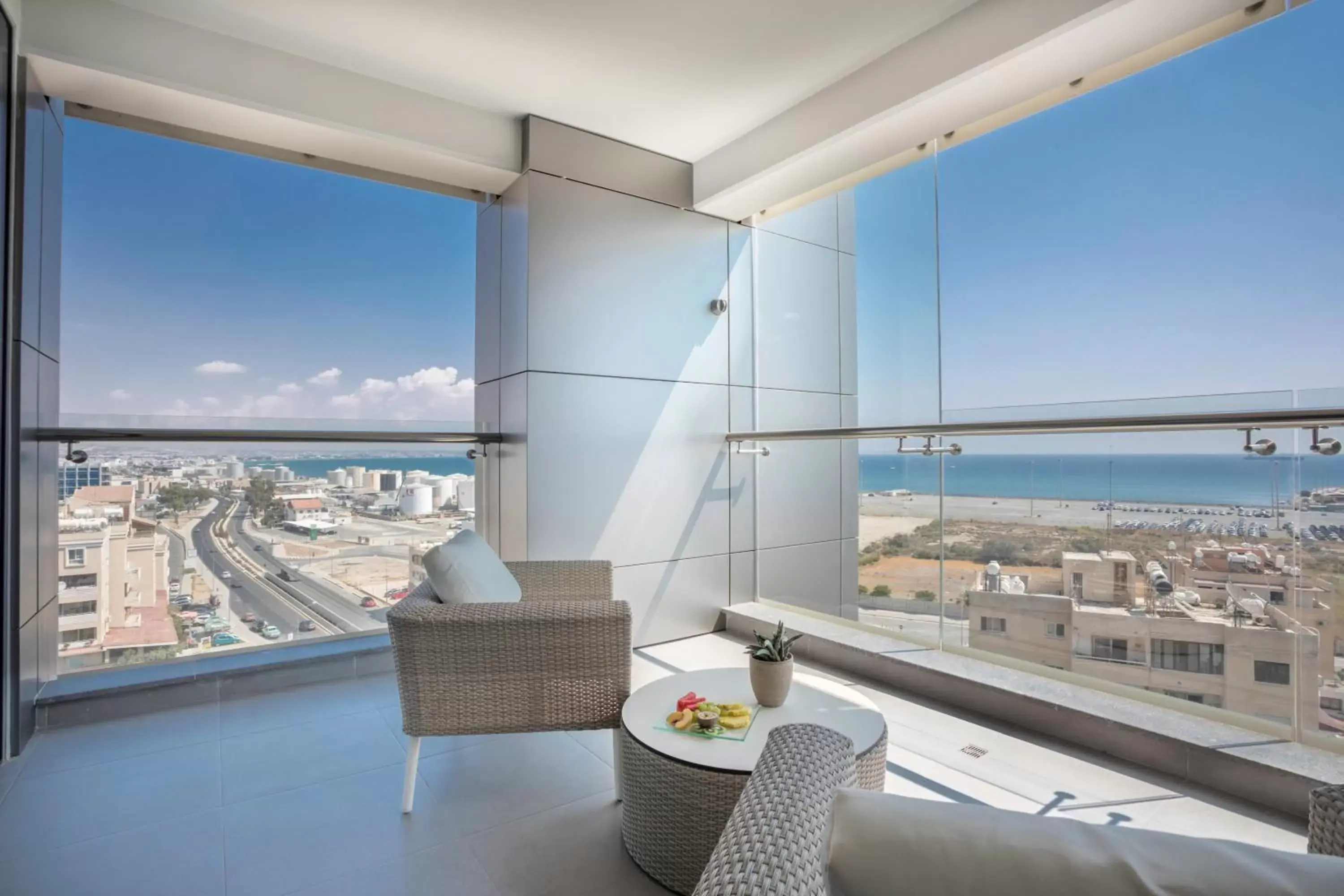 Balcony/Terrace in Radisson Blu Hotel, Larnaca