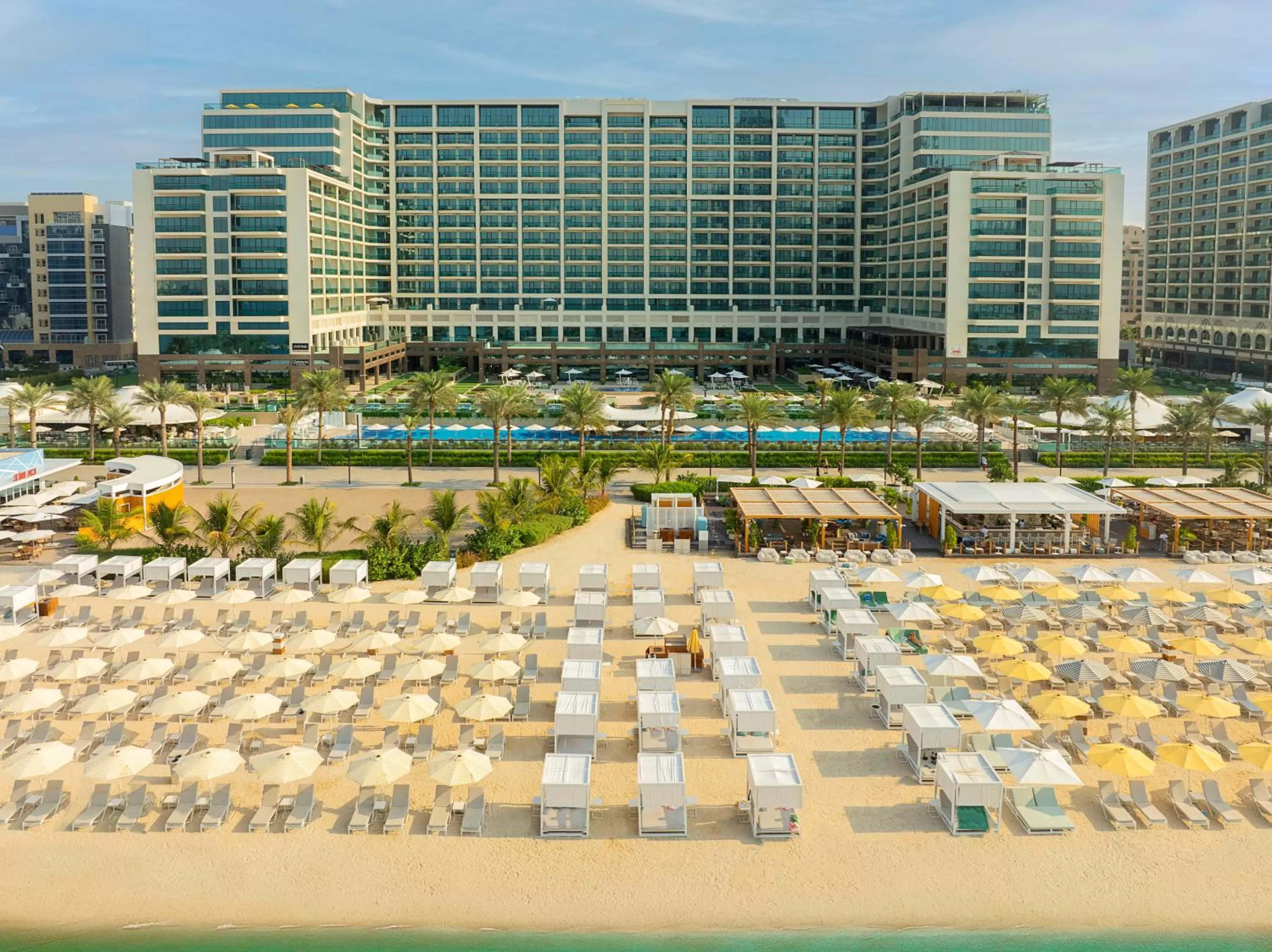 Property building in Marriott Resort Palm Jumeirah, Dubai