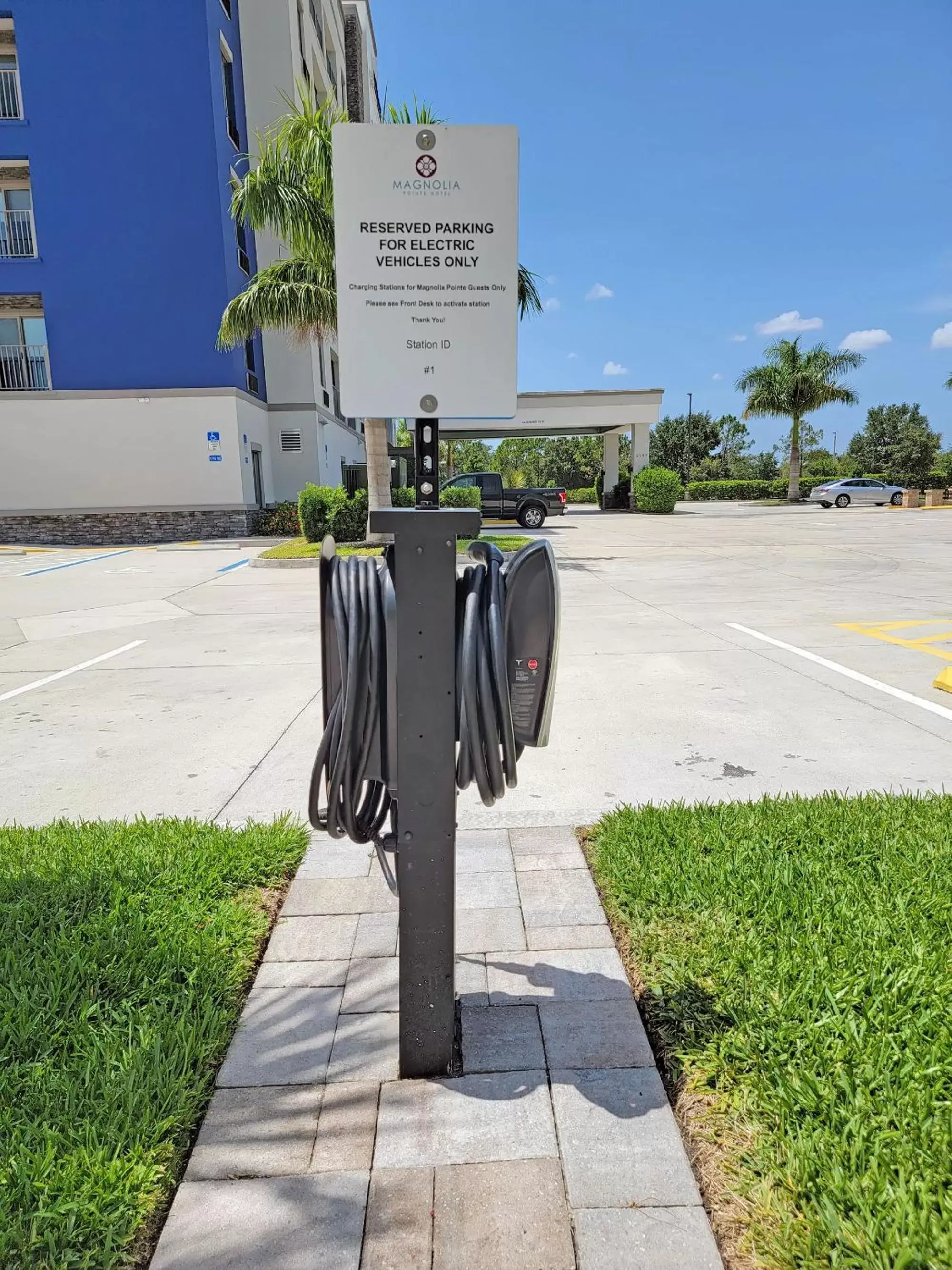 Parking in Magnolia Pointe; BW Signature Collection