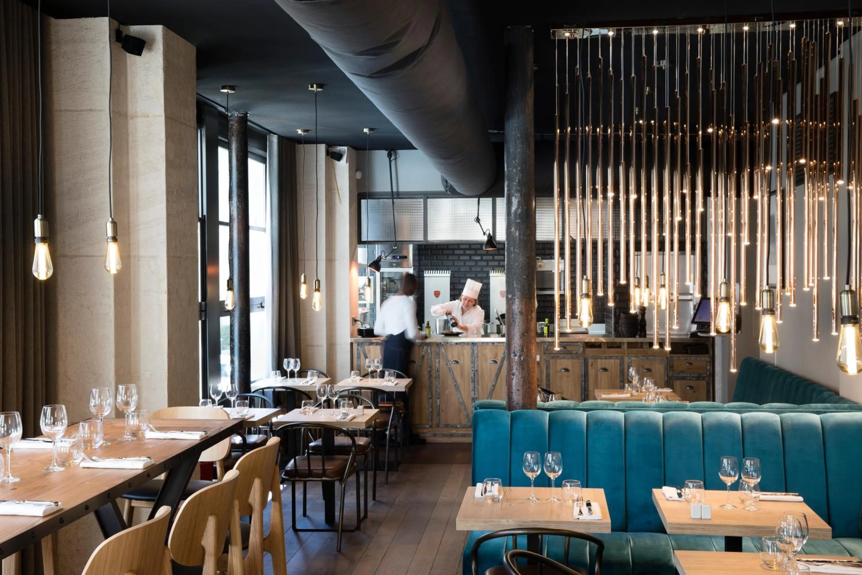 Restaurant/places to eat in Hôtel Les Deux Girafes