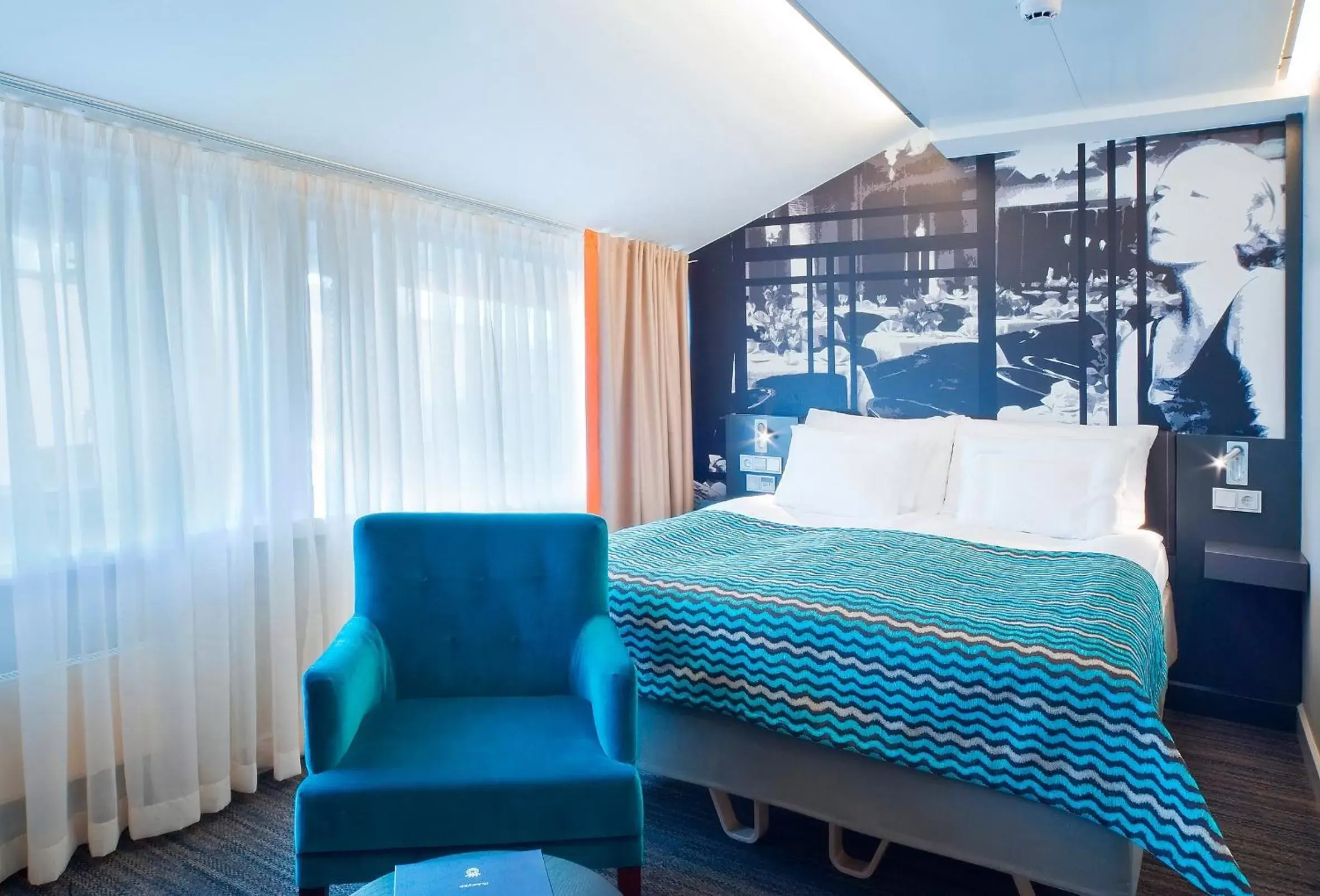 Bed in Solo Sokos Hotel Lahden Seurahuone