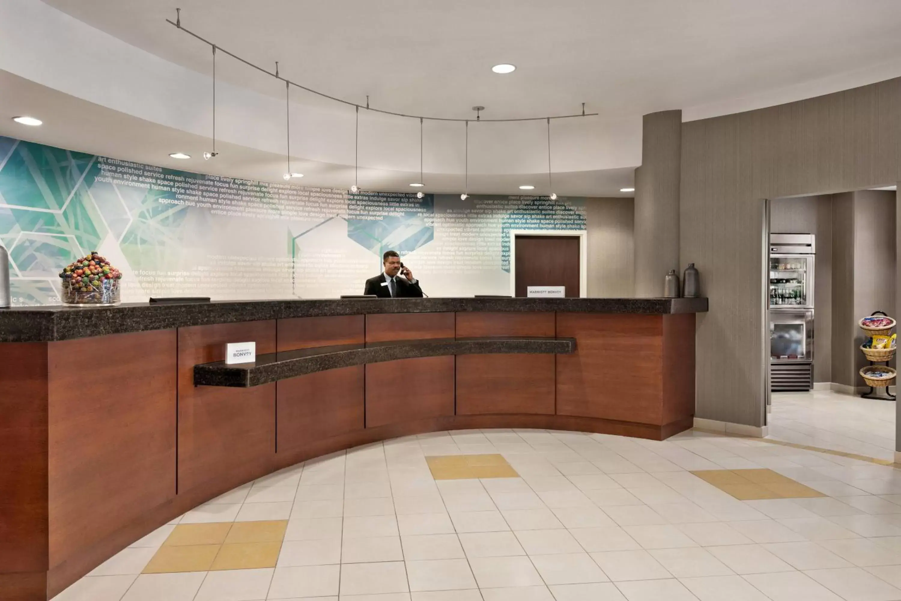 Lobby or reception, Lobby/Reception in SpringHill Suites Dulles Airport