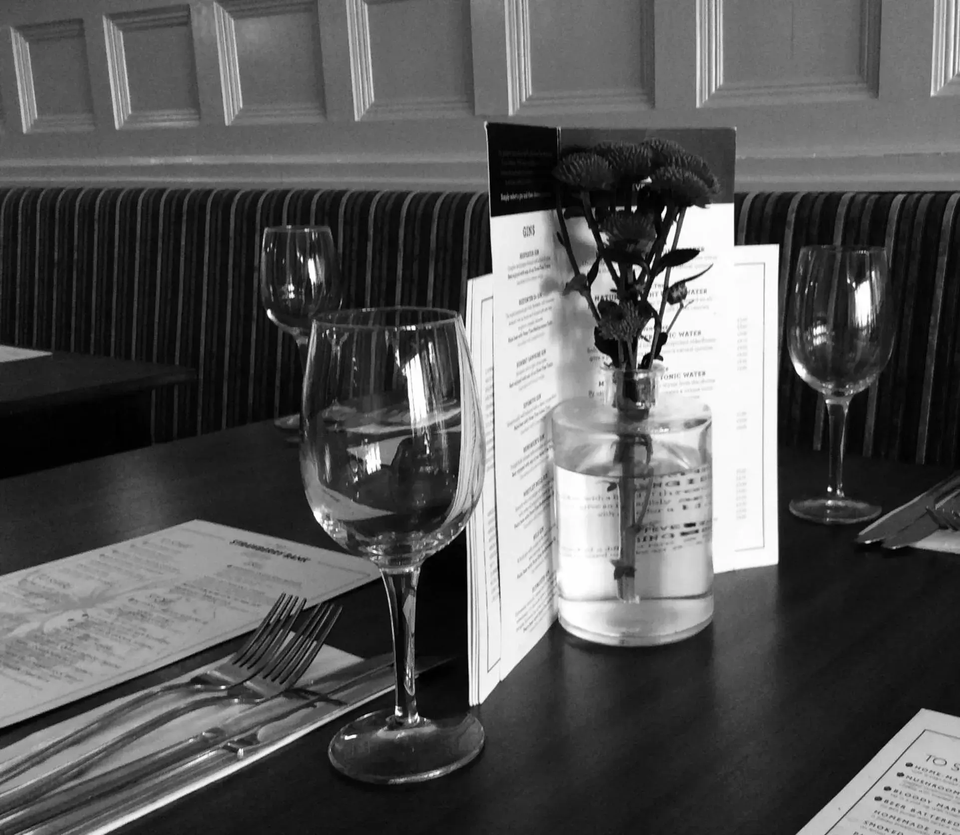 Dining area in Strawberry Bank Hotel, NEC