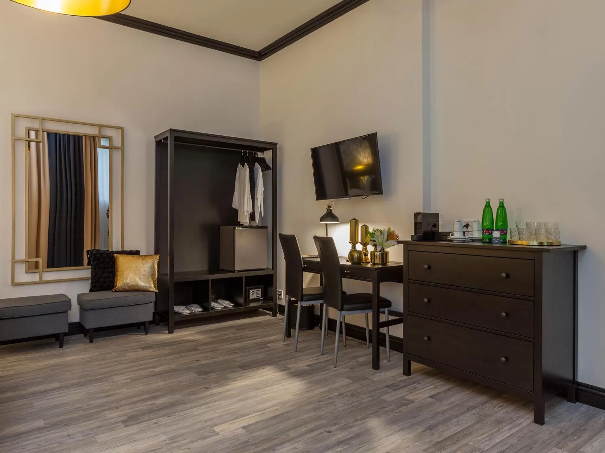 Bedroom in Golden Prague Rooms