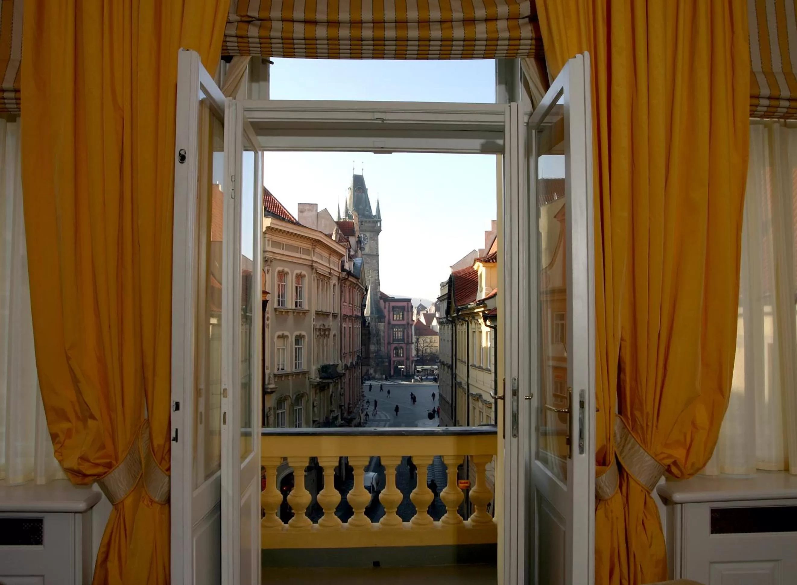 City view in Ventana Hotel Prague