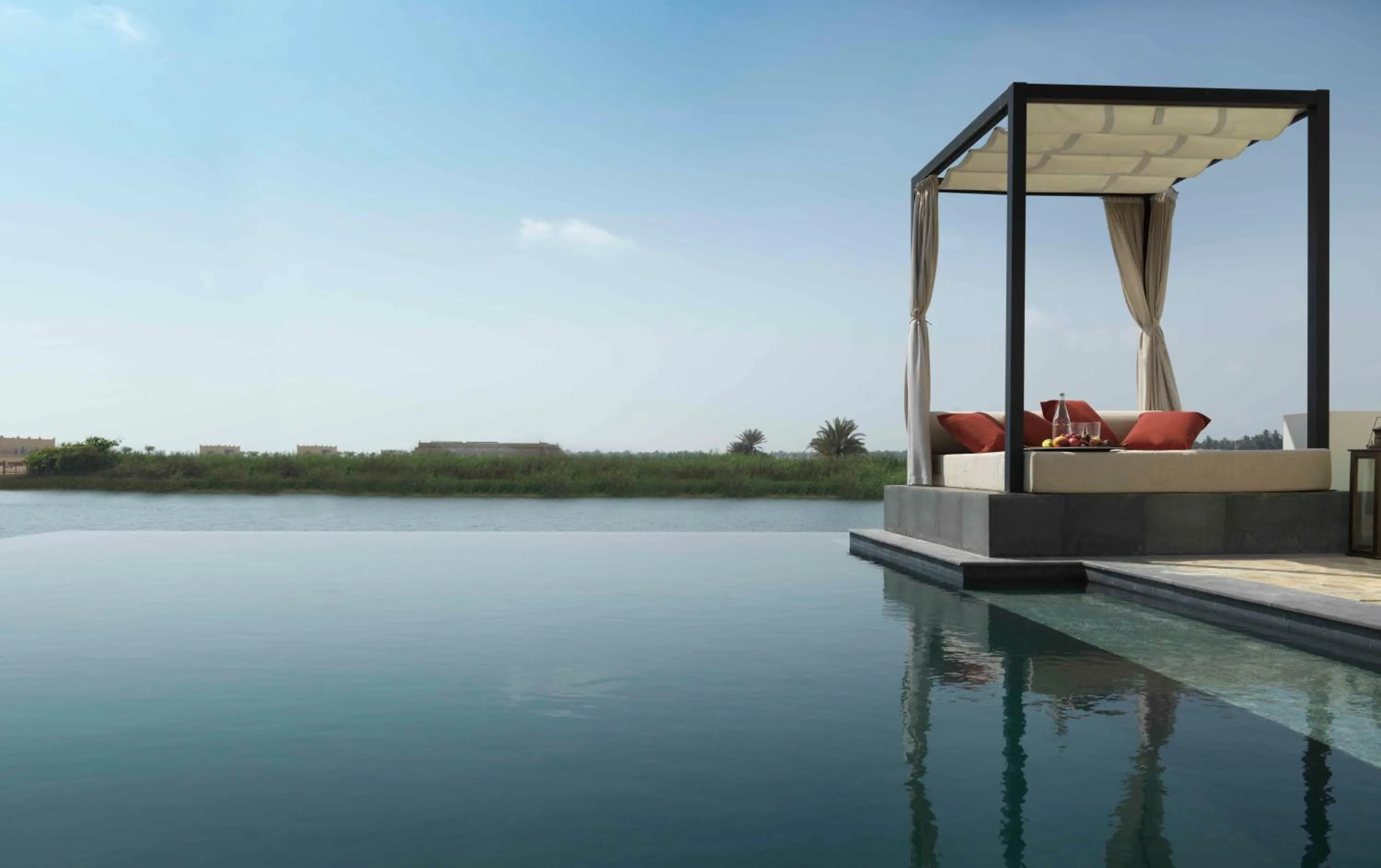 Lake view in Al Baleed Resort Salalah by Anantara