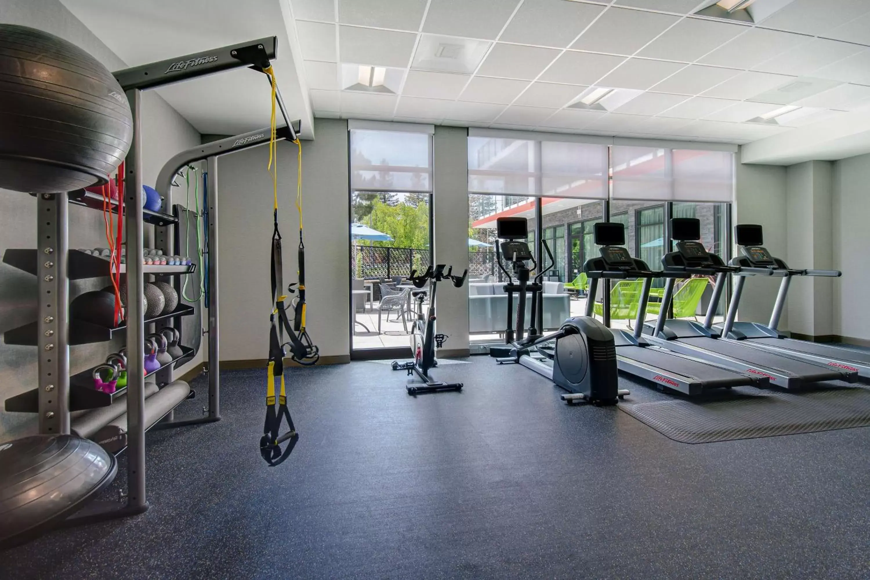 Fitness centre/facilities, Fitness Center/Facilities in Hampton Inn & Suites Sunnyvale-Silicon Valley, Ca