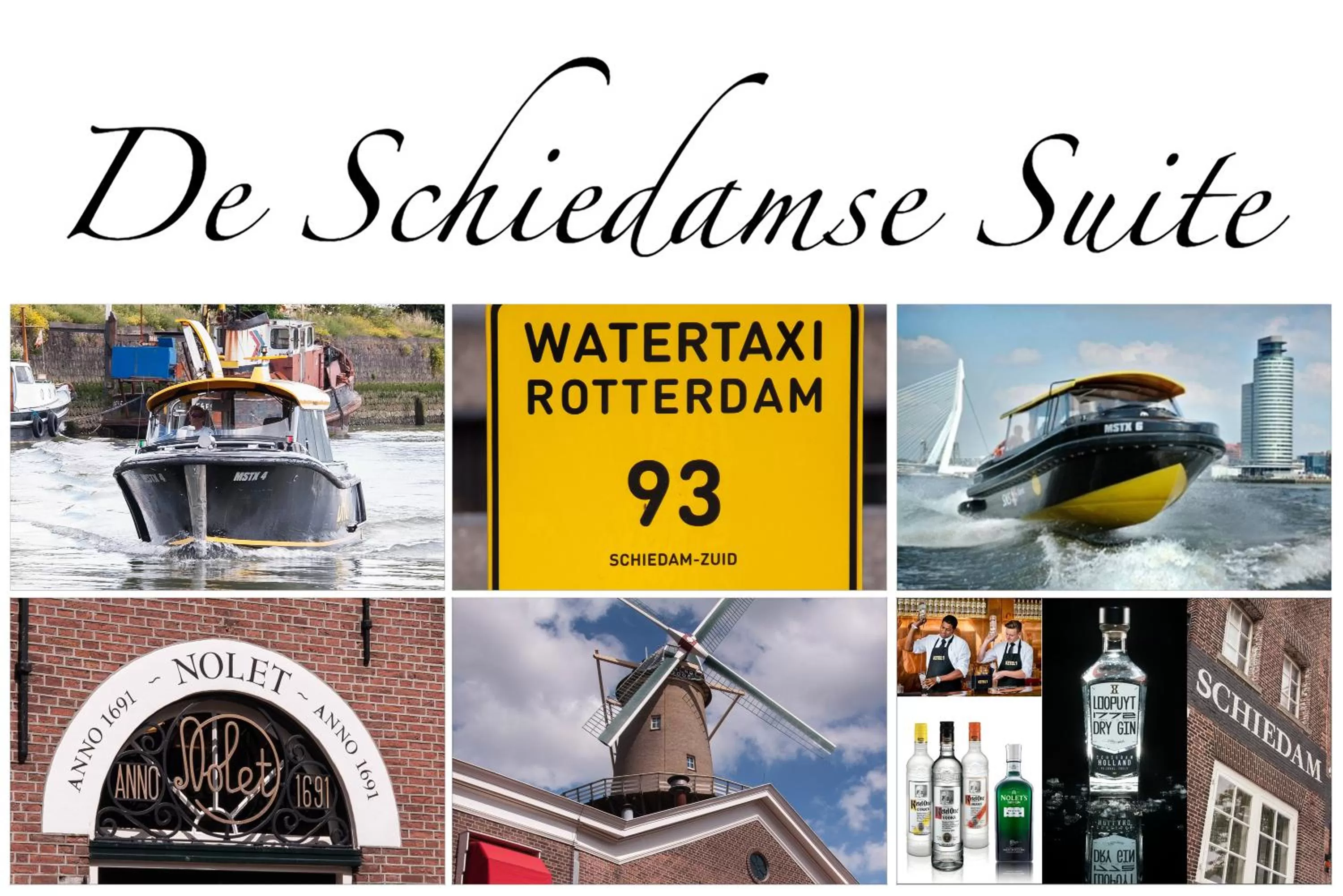 Nearby landmark, Property Logo/Sign in B&B De Schiedamse Suites