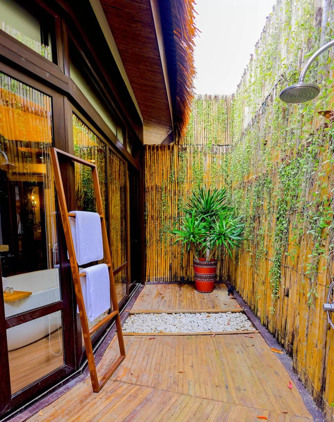 Open Air Bath in Lihim Resorts