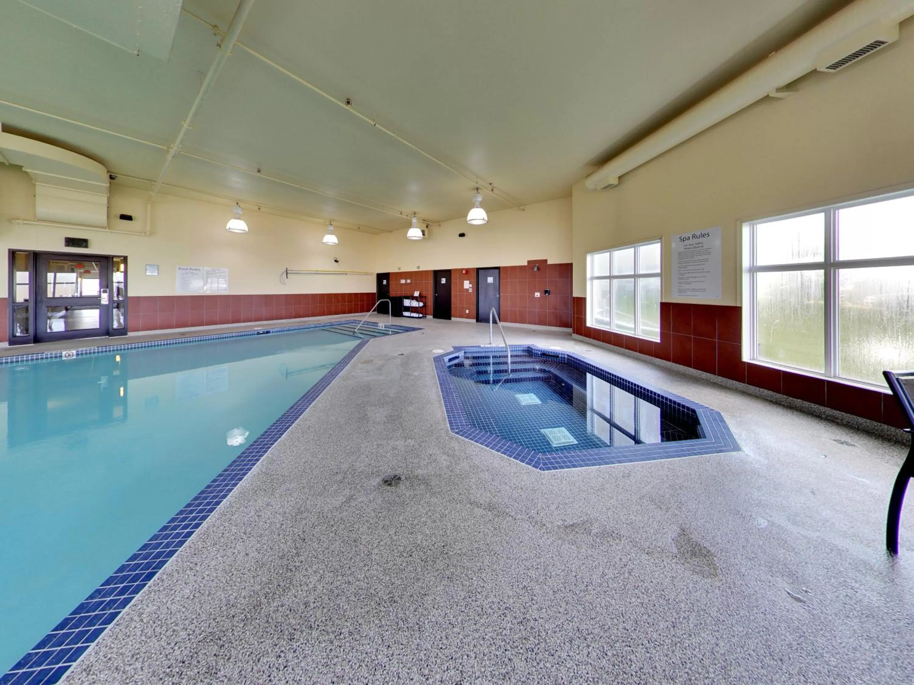 Swimming pool in Holiday Inn Express Hotel & Suites - Edmonton International Airport by IHG