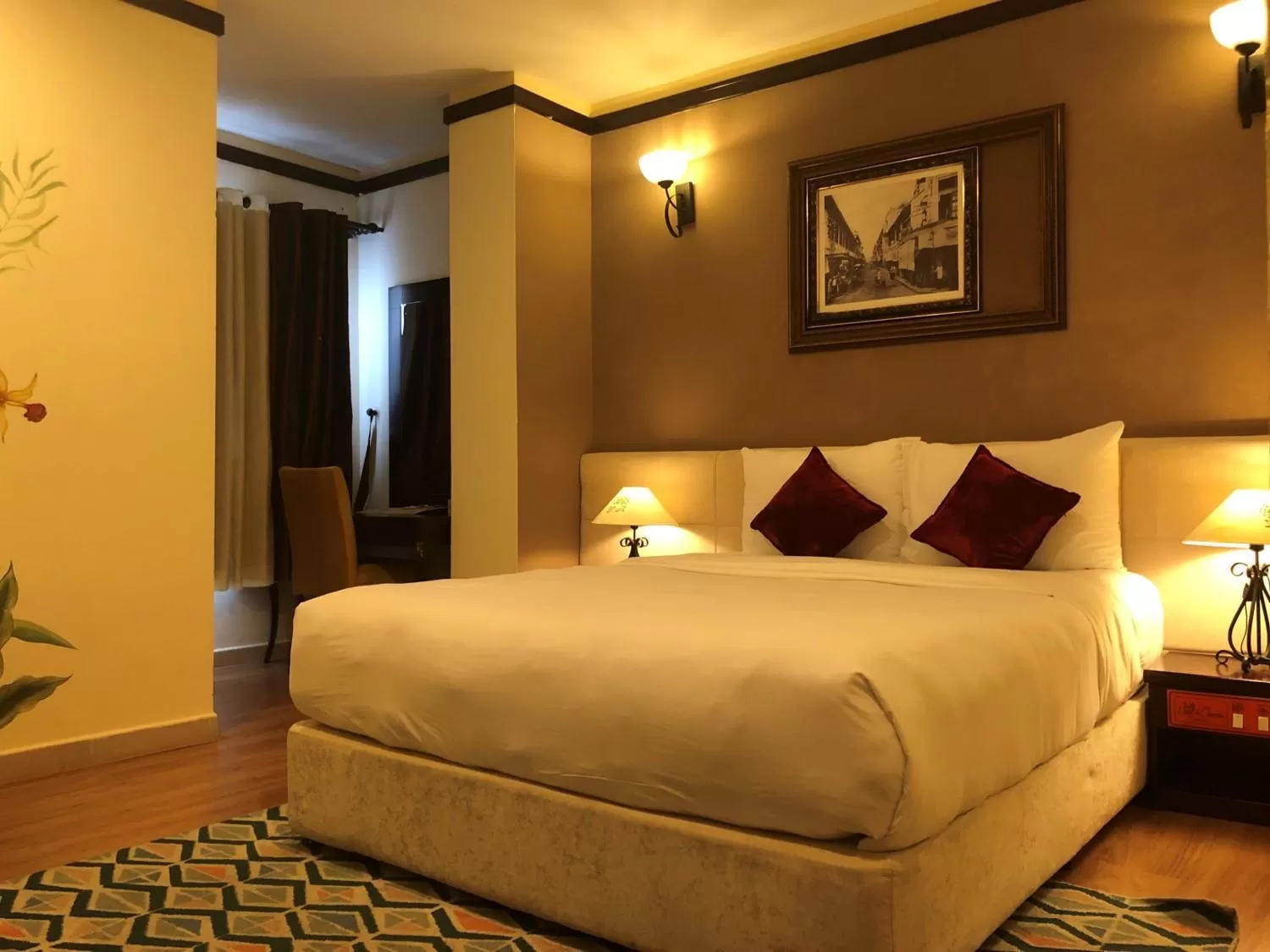 Bed in Prostyle Hotel Ho Chi Minh プロスタイルホテルホーチミン