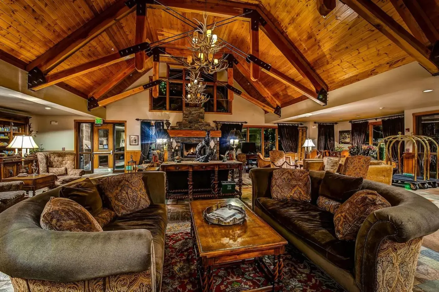 Lobby or reception in The Hotel Telluride Lobby or reception in The Hotel Telluride