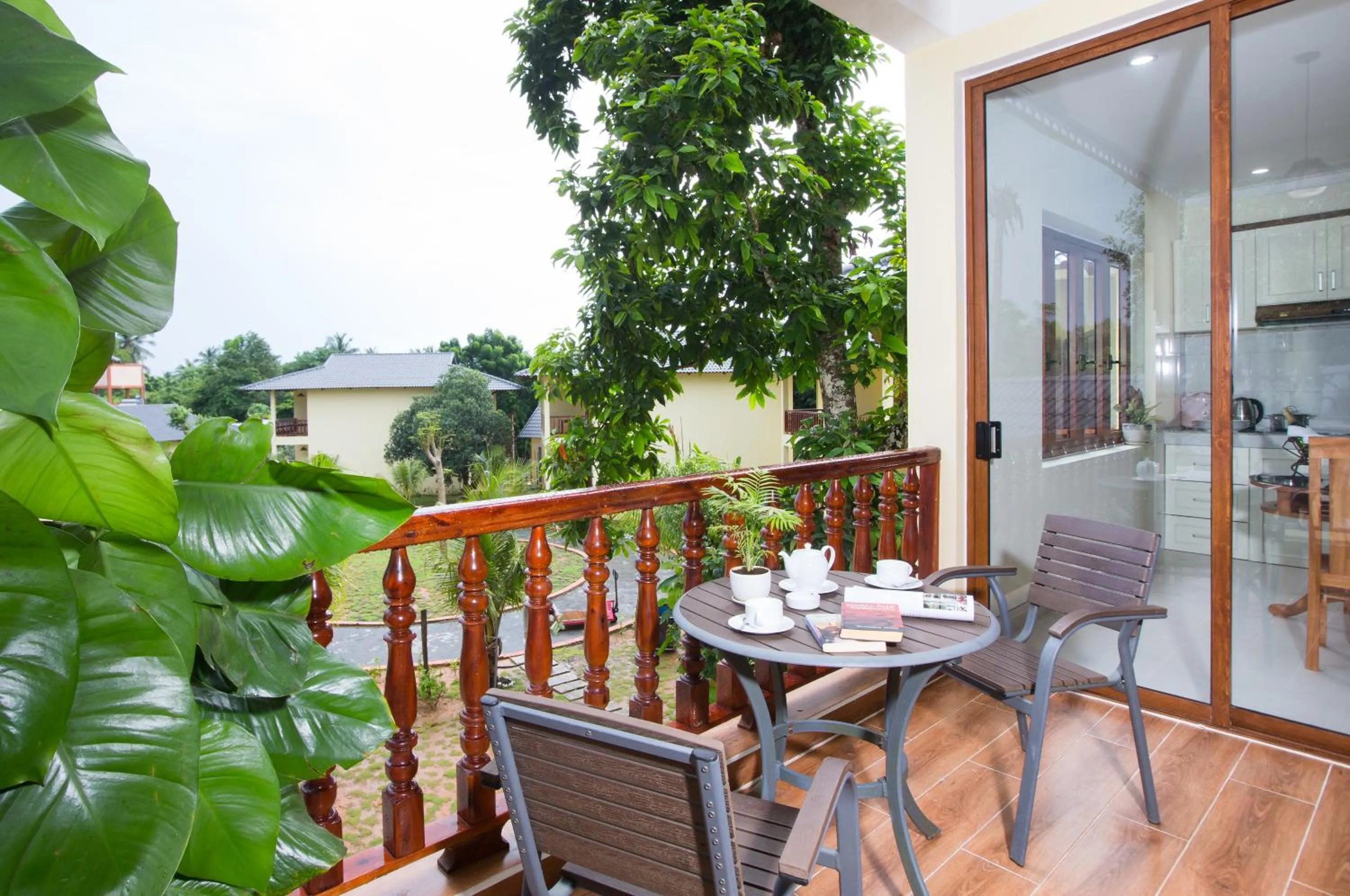 Balcony/Terrace in Elwood Premier Resort Phu Quoc