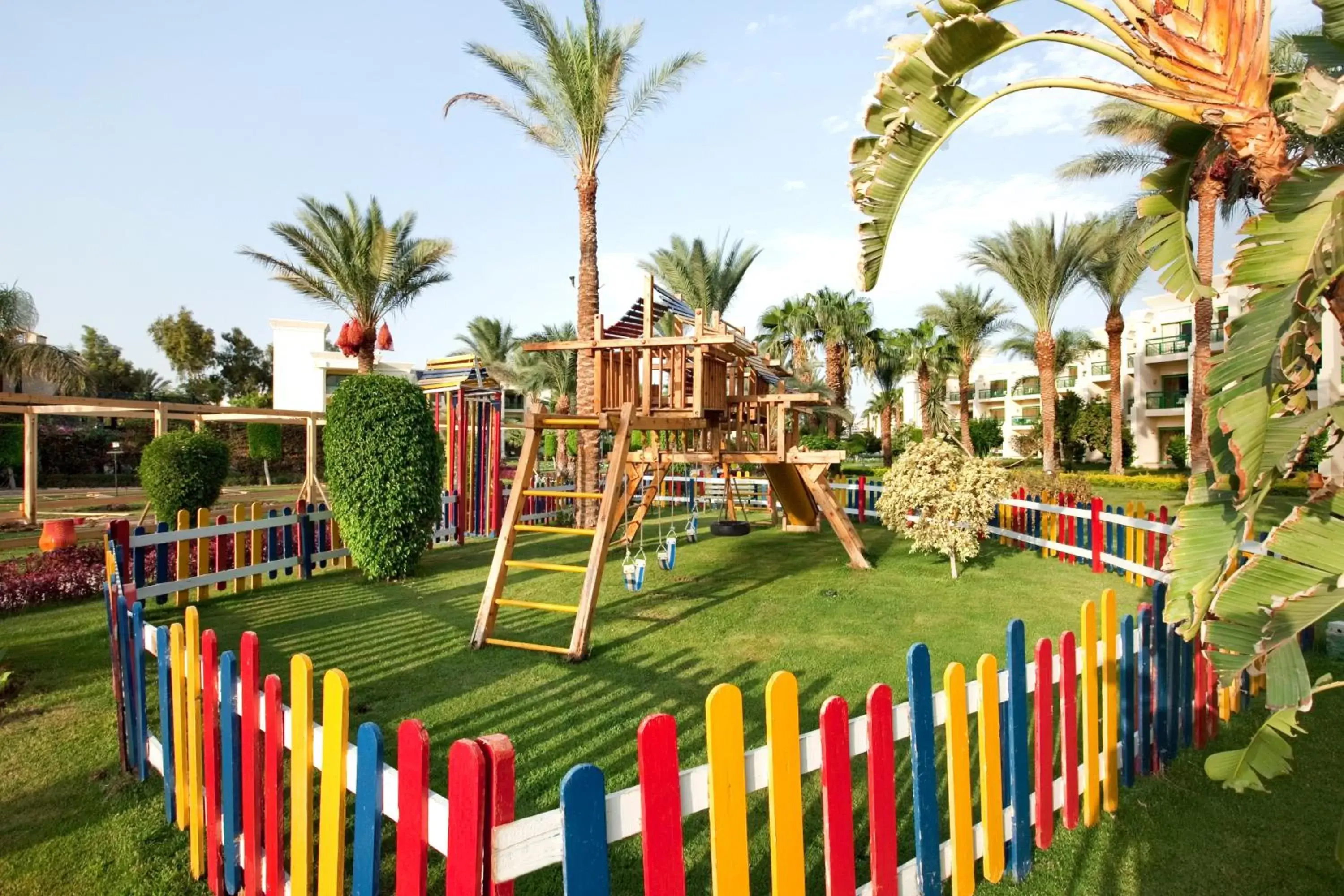 Children play ground, Children's Play Area in Swiss Inn Resort Hurghada