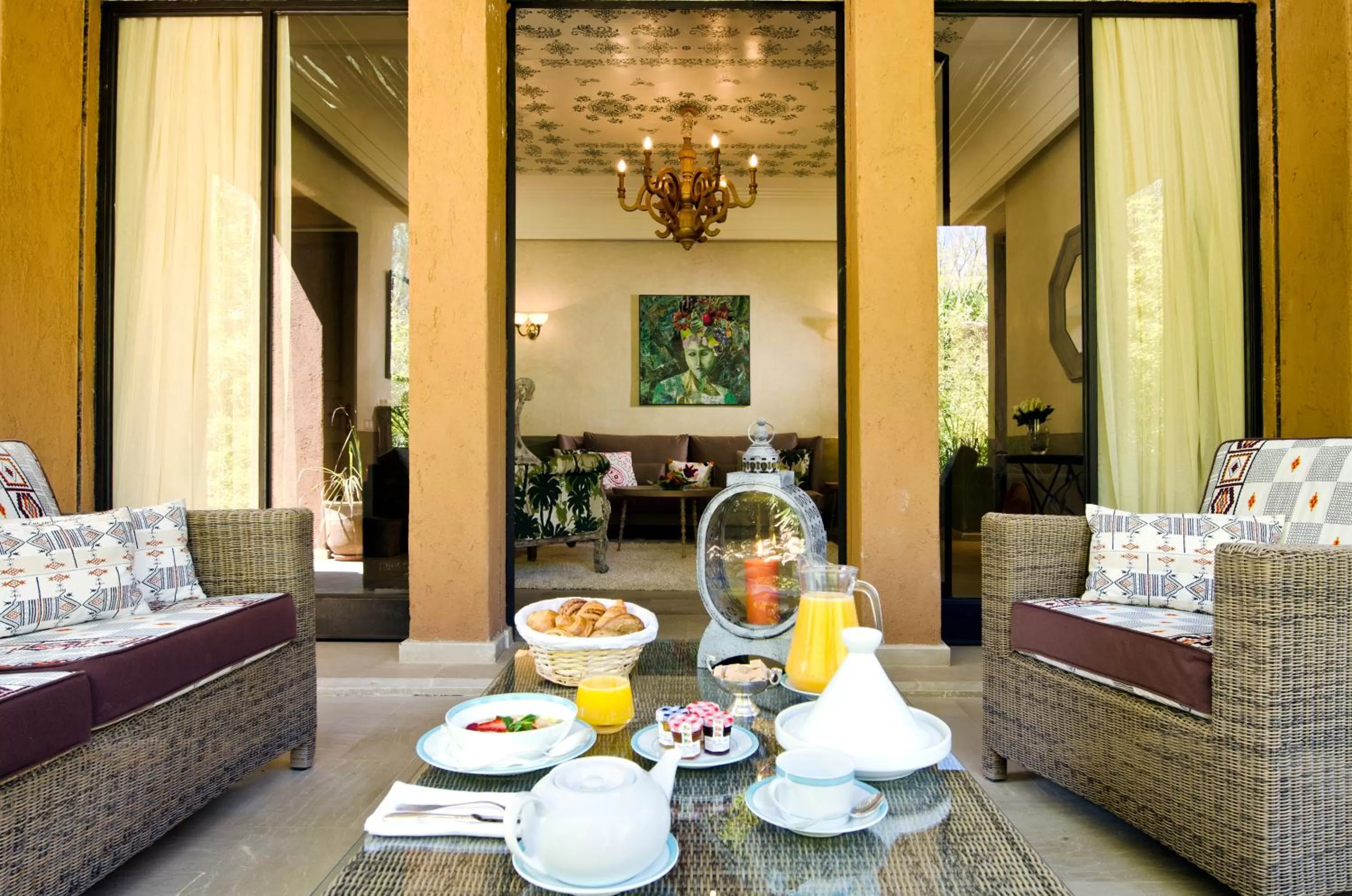 Balcony/Terrace in Tigmiza Boutique Hotel & Spa