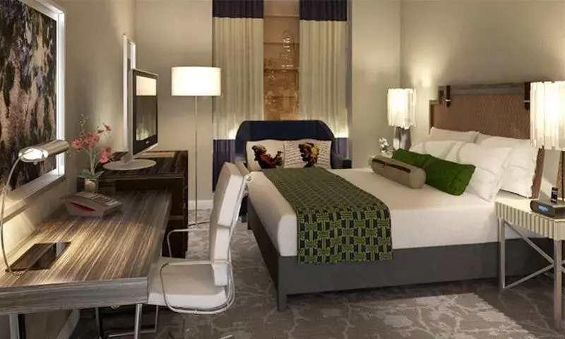 Essential King Room with City View in Kimpton Hotel Palomar Philadelphia, an IHG Hotel