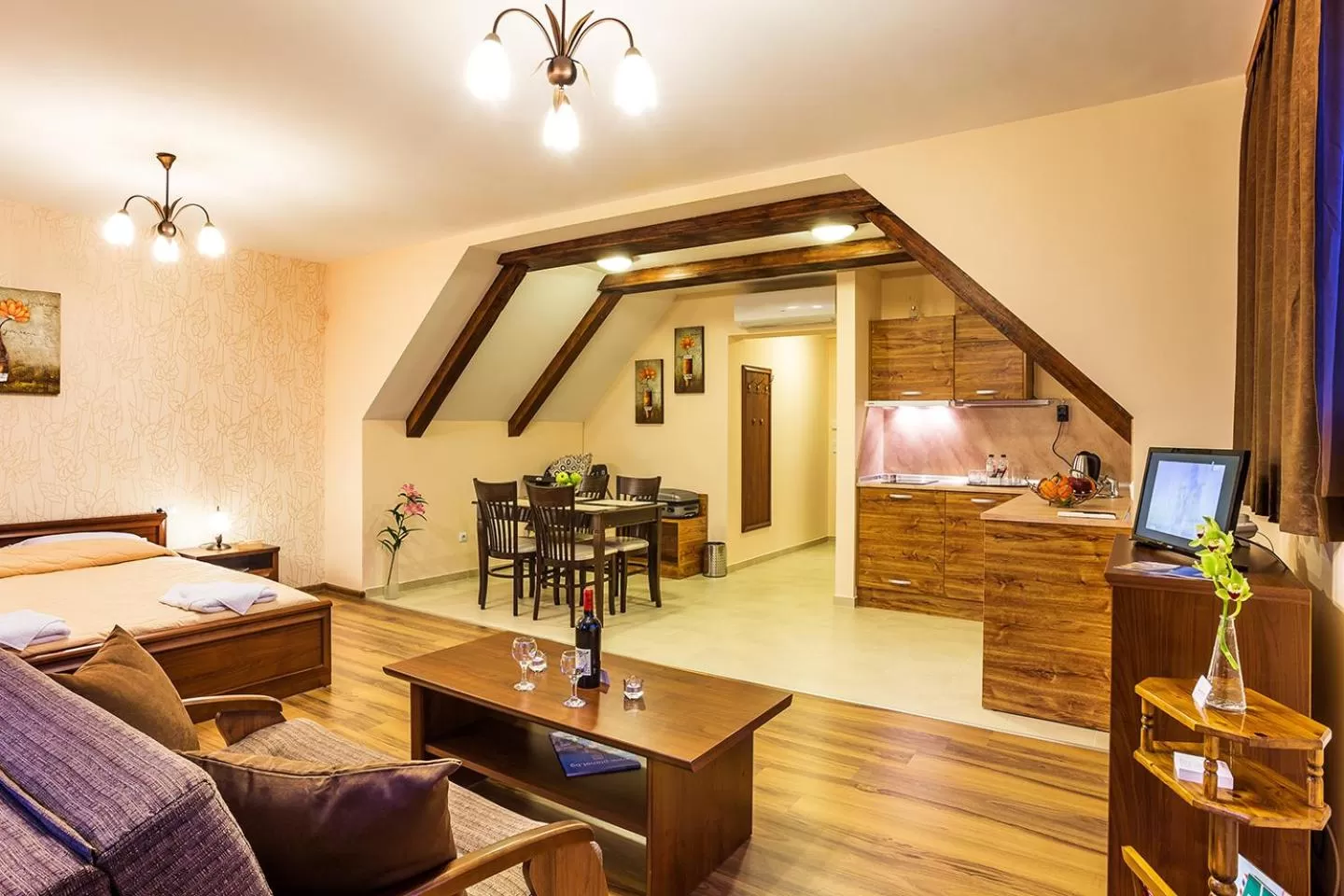 Photo of the whole room in Apart Hotel Rosen