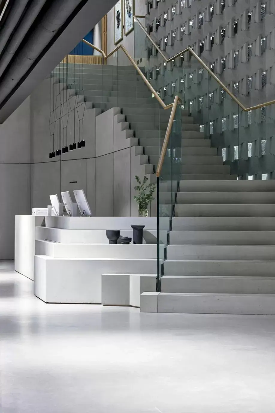 Lobby or reception in PURO Łódź Centrum Lobby or reception in PURO Łódź Centrum