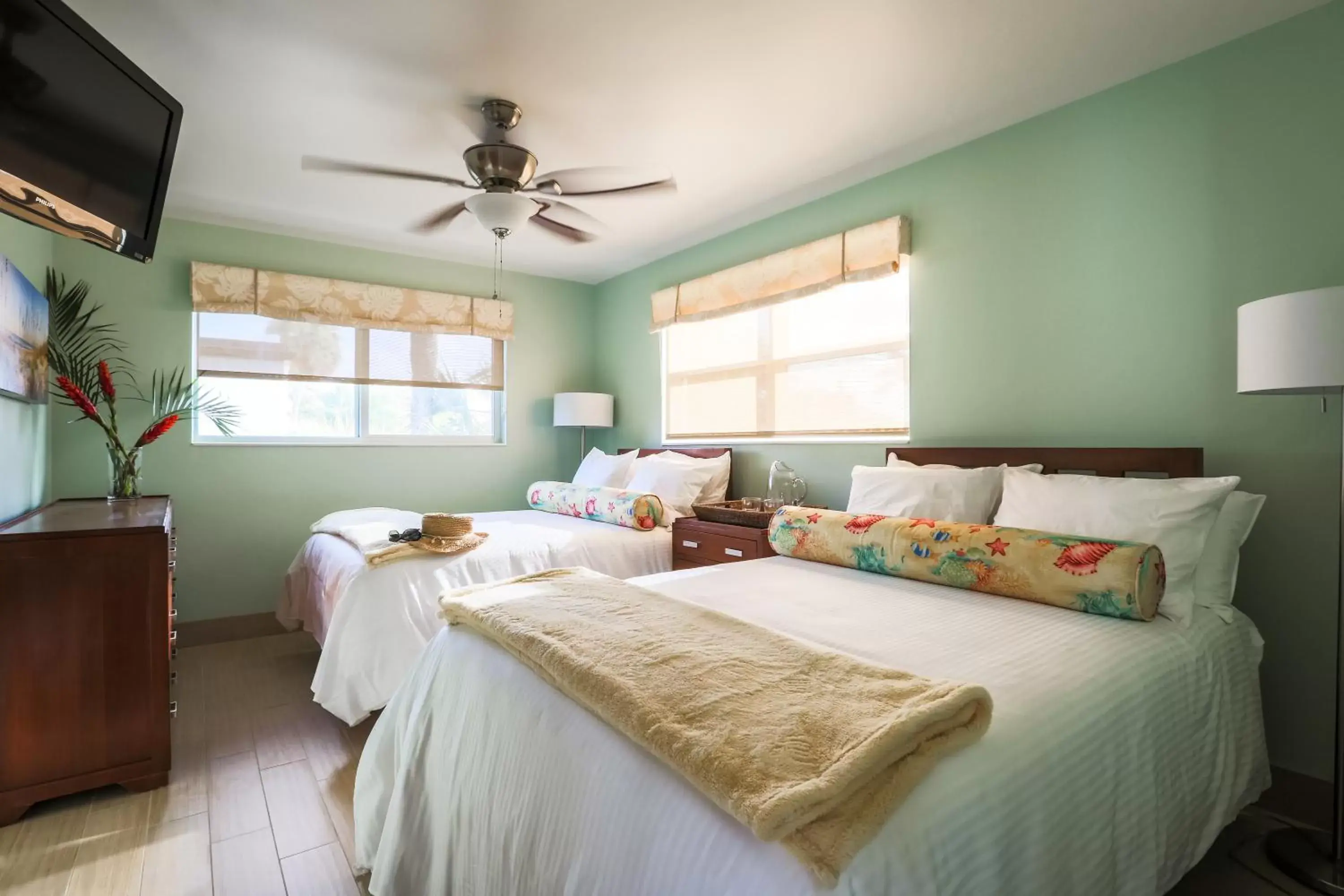 Bedroom, Bed in Sun Dek Beach House