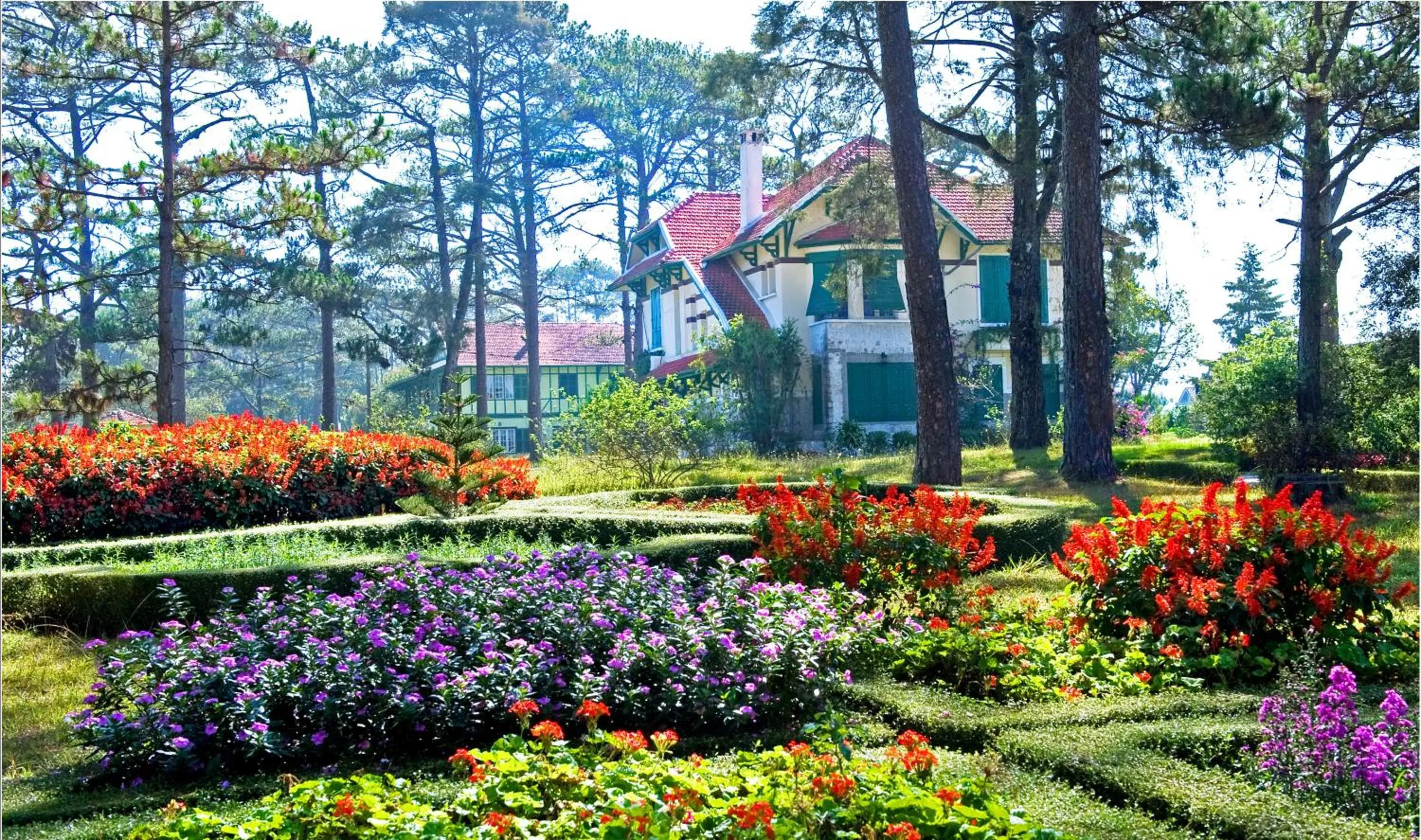 Garden in Dalat Cadasa Resort