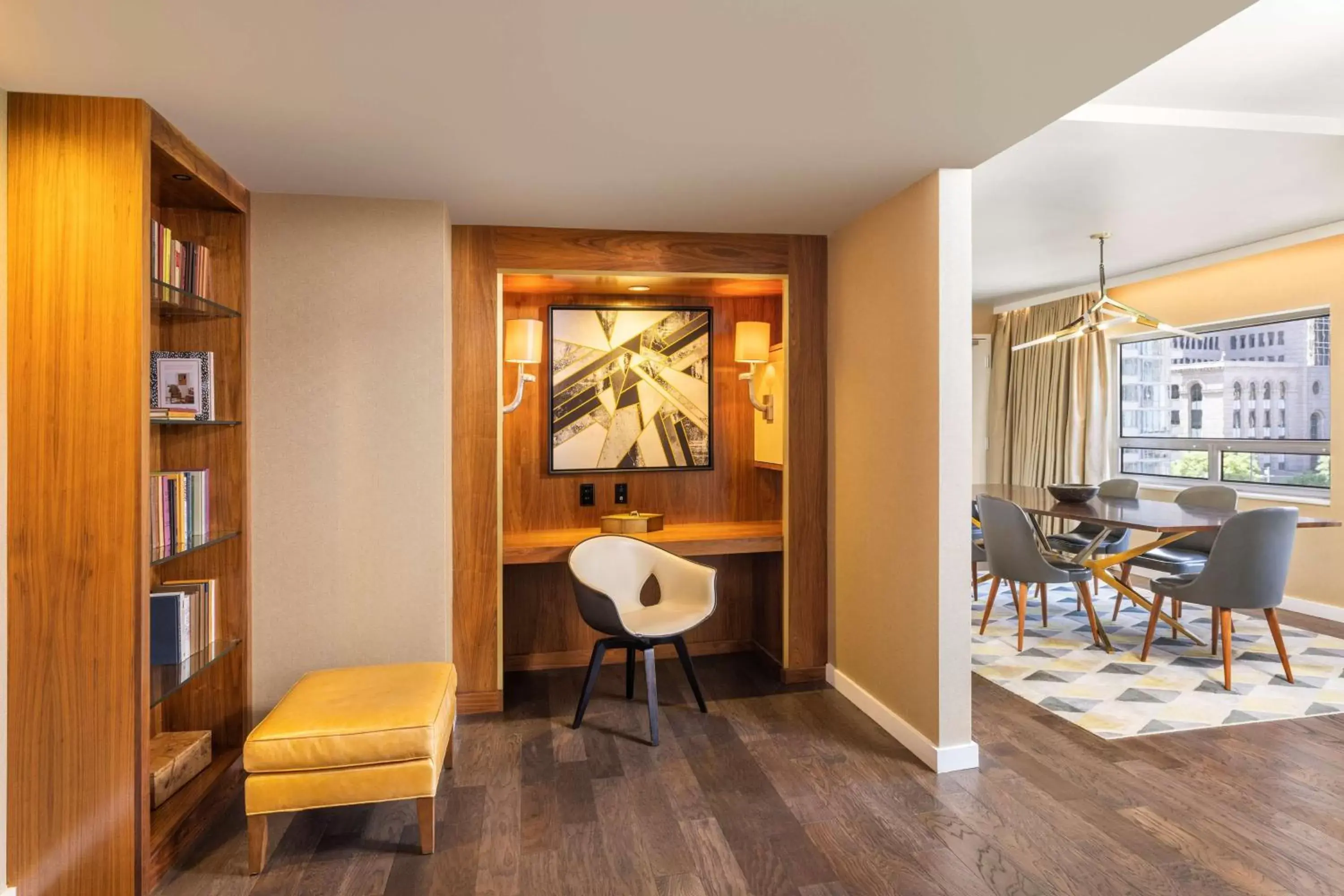 Bedroom, Dining Area in The Statler Dallas, Curio Collection By Hilton