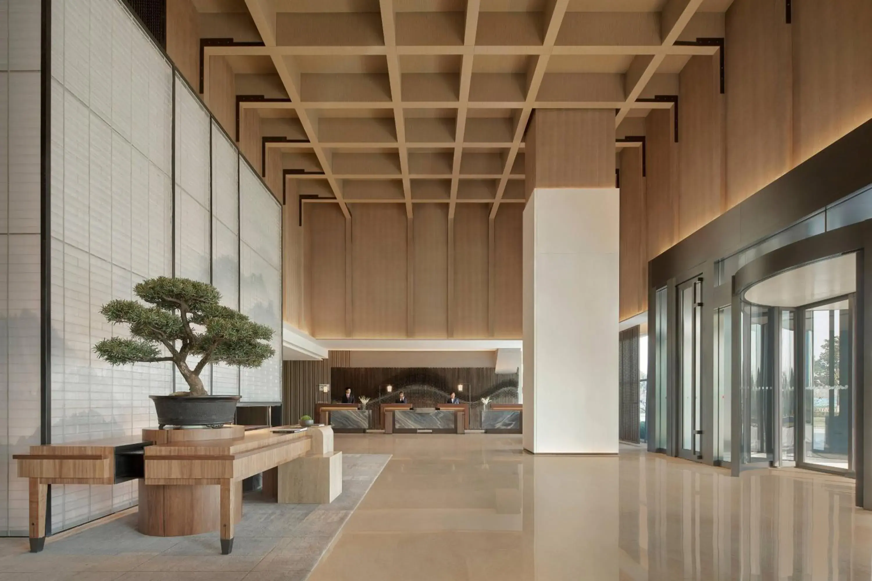 Lobby or reception, Lobby/Reception in Liyang Marriott Hotel