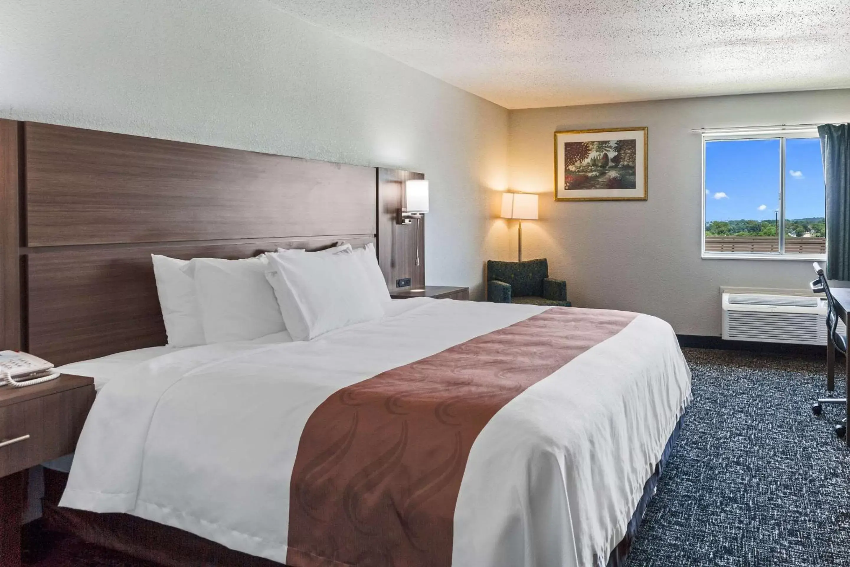 Photo of the whole room, Bed in Quality Inn & Suites