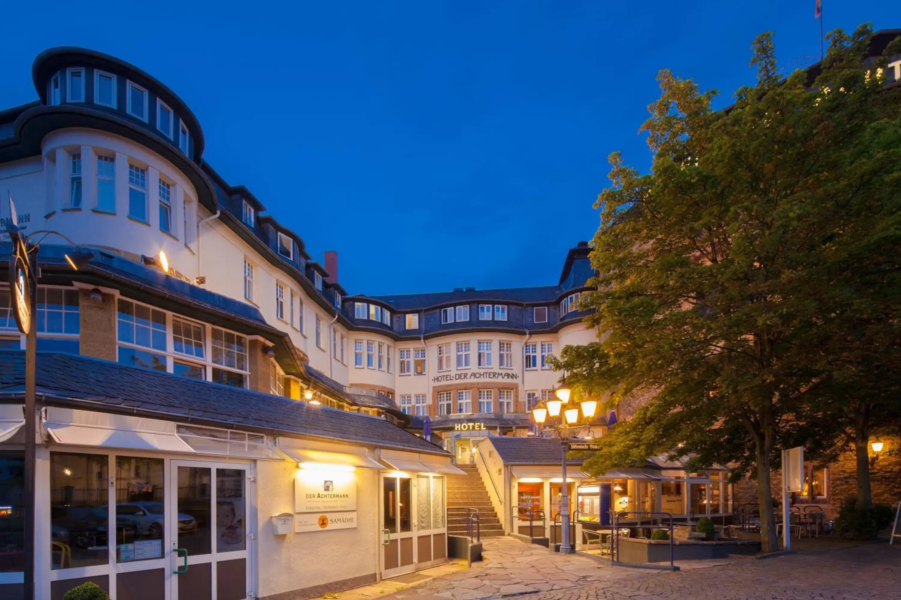 Facade/entrance in Hotel Der Achtermann