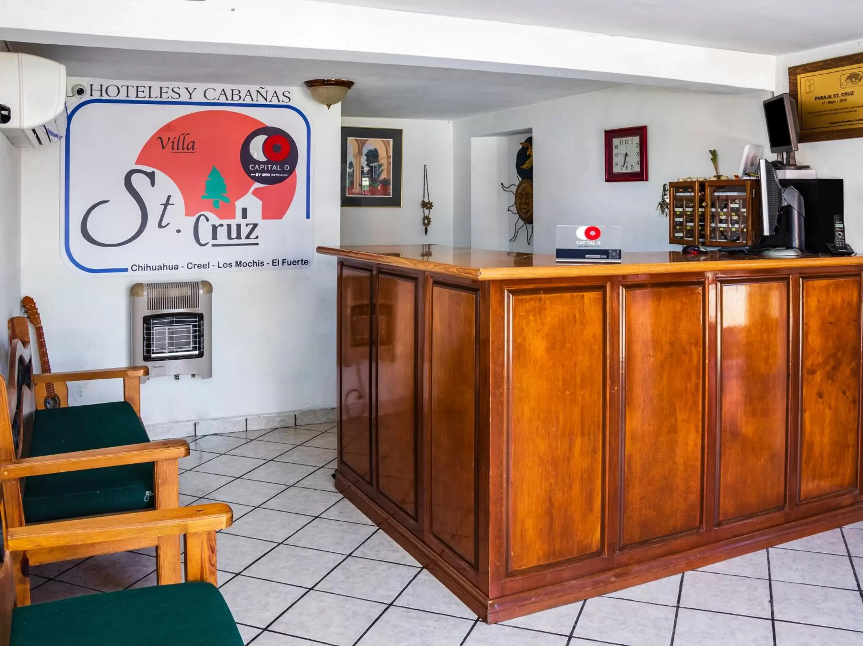 Lobby or reception in Paraje Santa Cruz