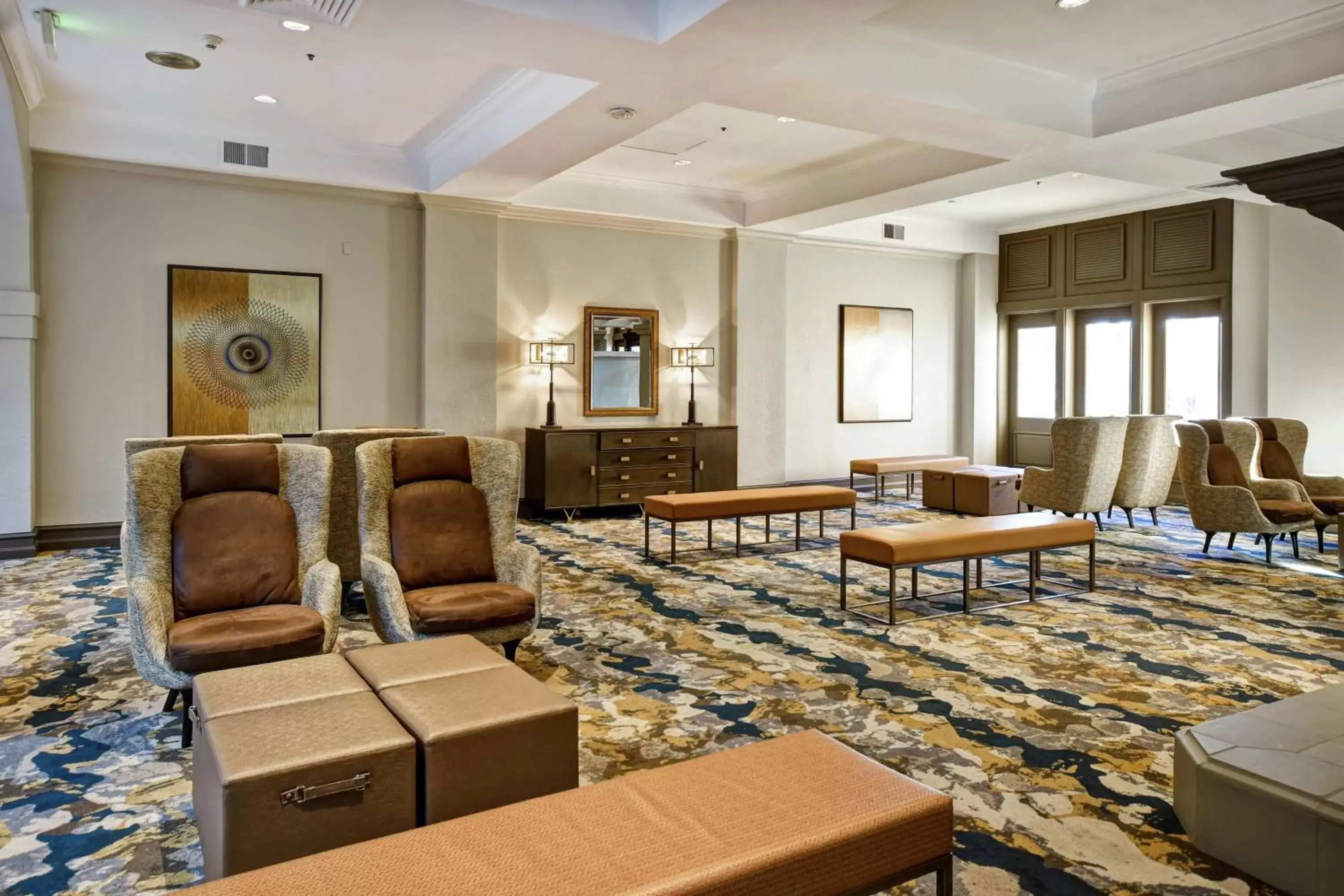 Lobby or reception in Embassy Suites by Hilton Milpitas Silicon Valley Lobby or reception in Embassy Suites by Hilton Milpitas Silicon Valley