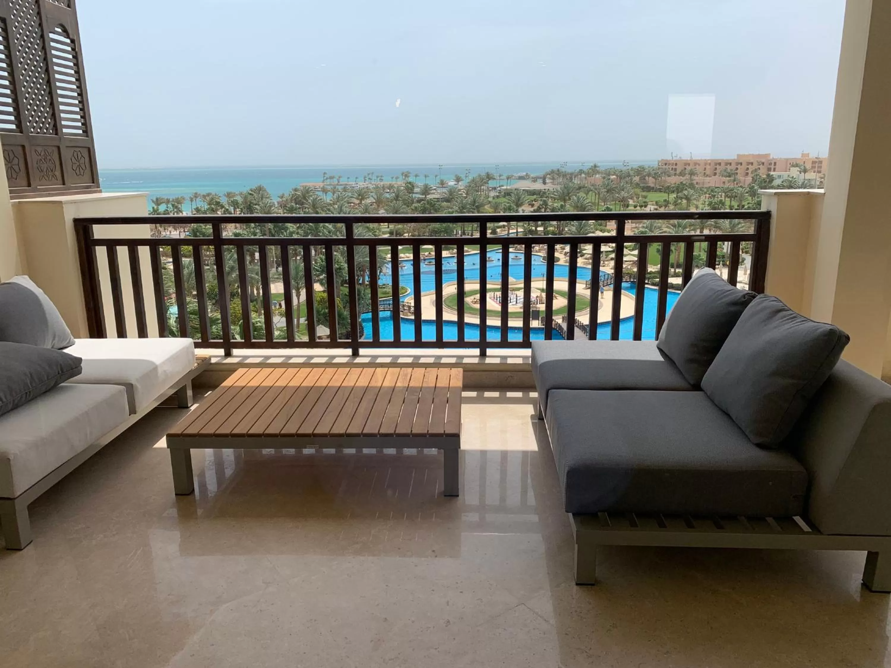 Balcony/Terrace in Steigenberger Aldau Beach Hotel