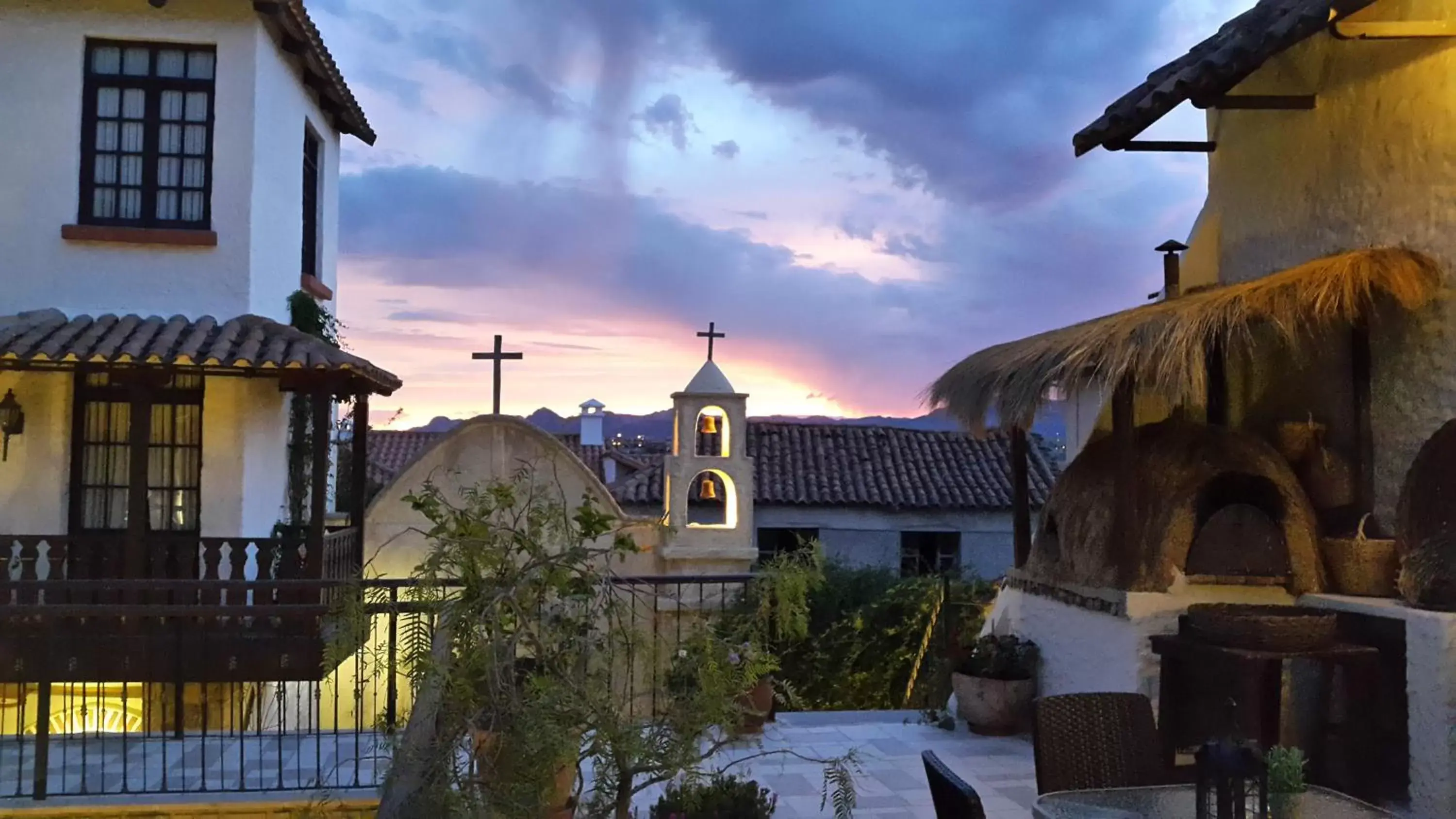 Patio, Property Building in Mi Pueblo Samary Hotel Boutique